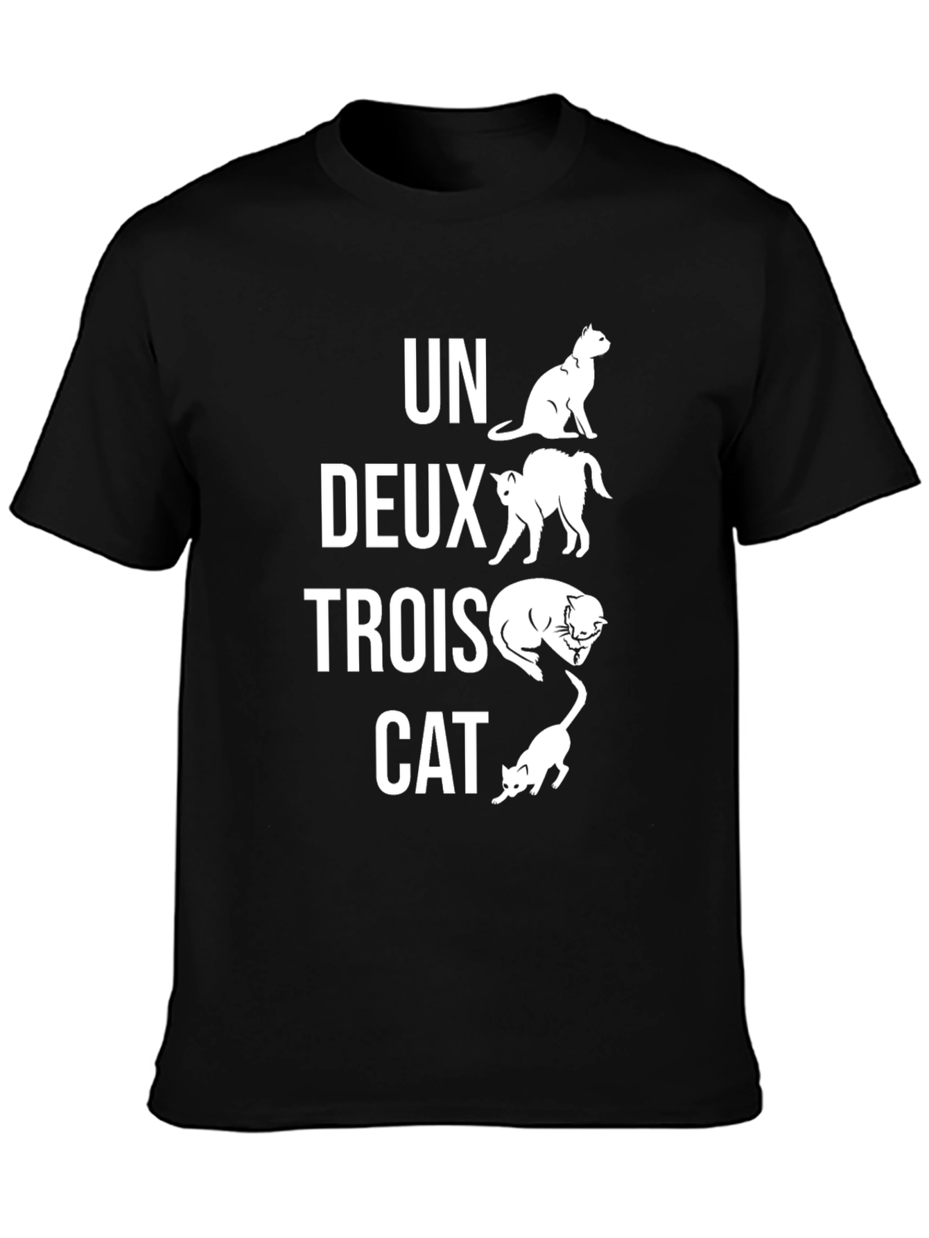 Un Deux Trois Cat T-Shirt