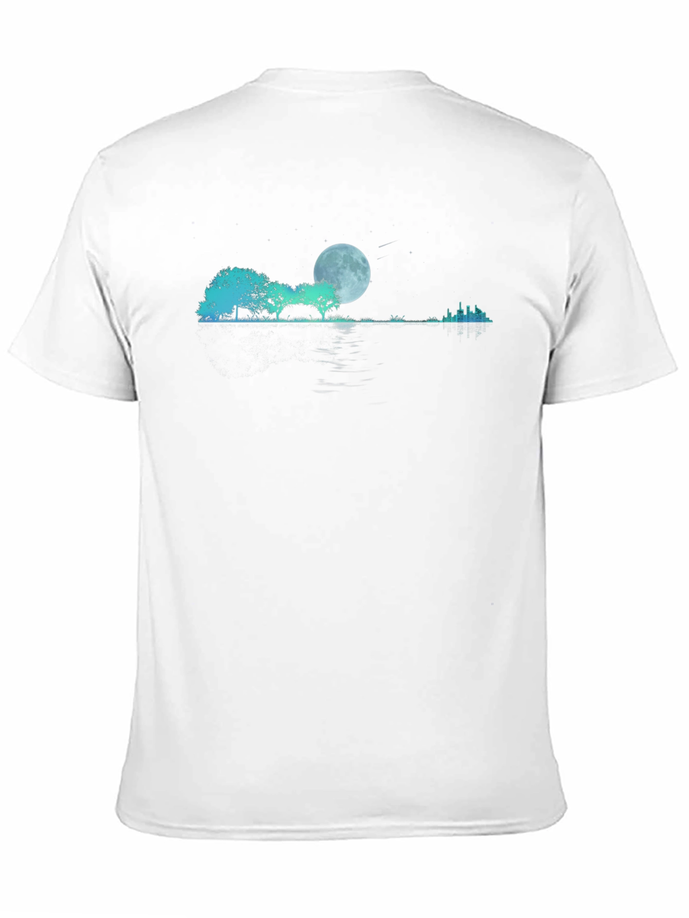 Moonlit Landscape Graphic T-Shirt