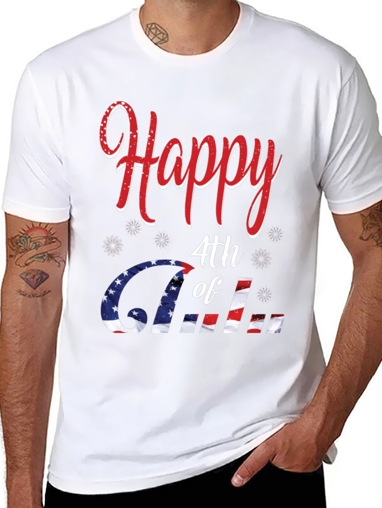 Happy 4th of July Graphic Tee
