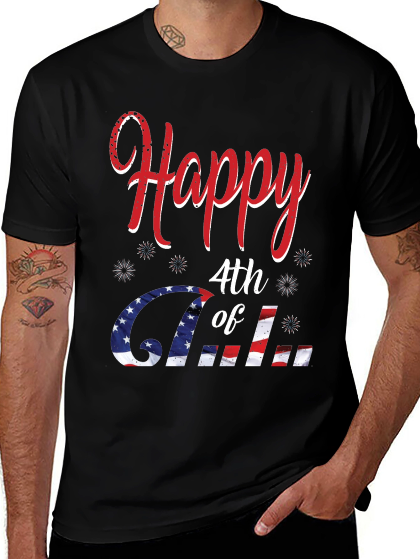 Happy 4th of July Graphic Tee