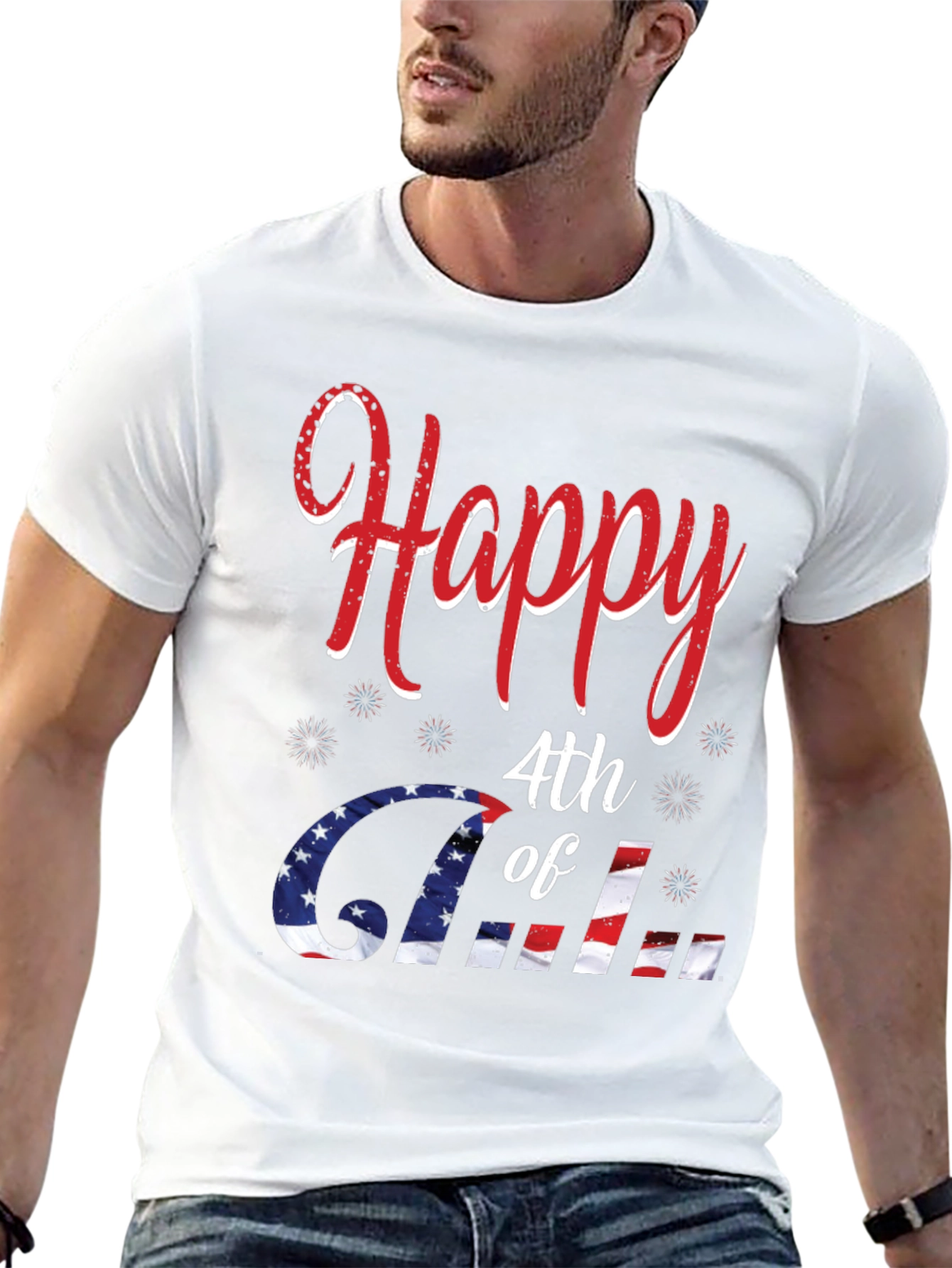 Happy 4th of July Graphic Tee