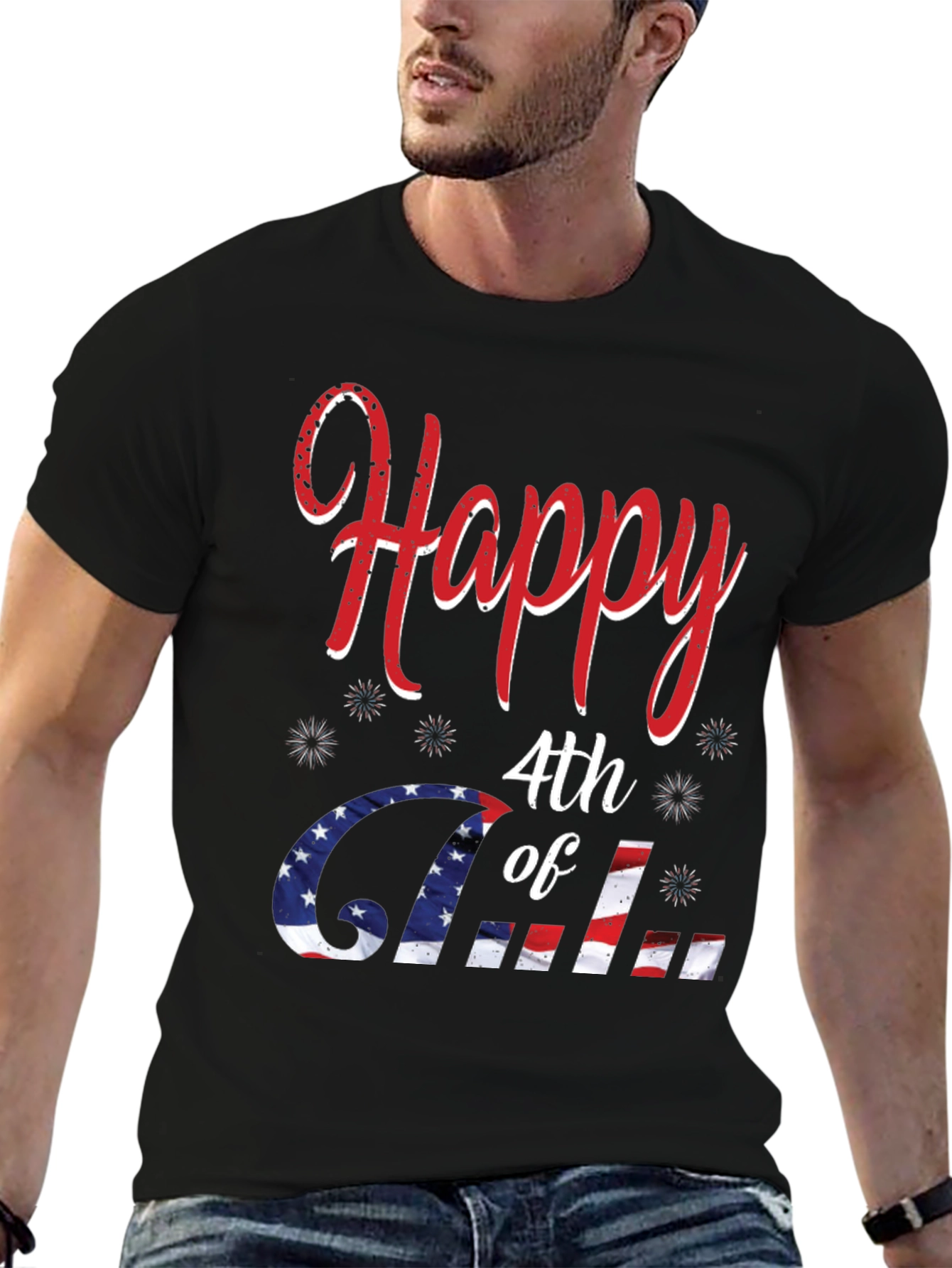 Happy 4th of July Graphic Tee