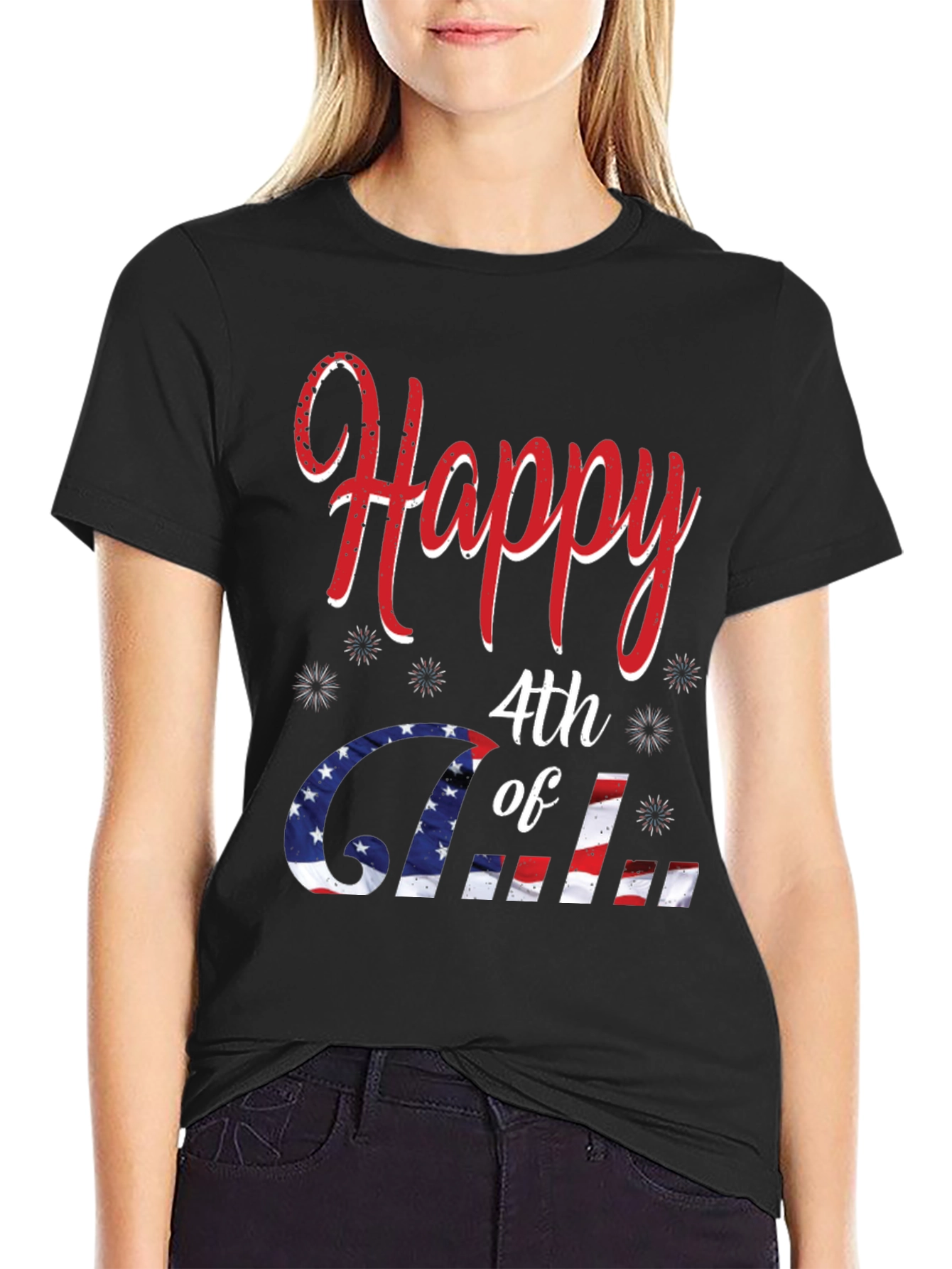 Happy 4th of July Graphic Tee