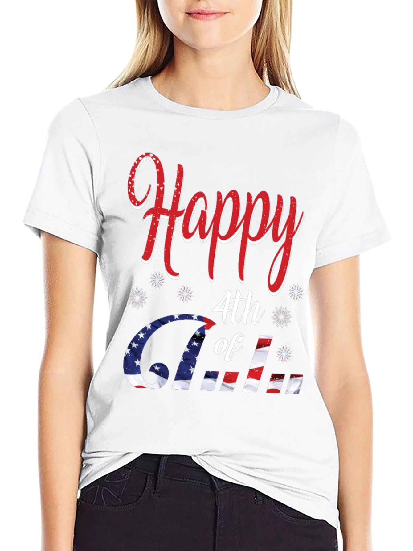 Happy 4th of July Graphic Tee