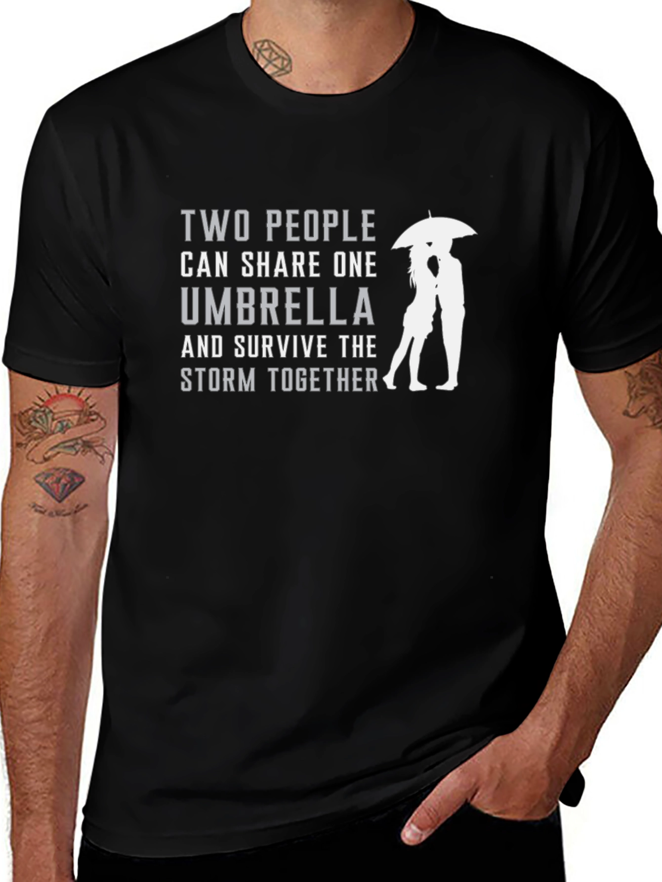 Share Umbrella Together T-Shirt