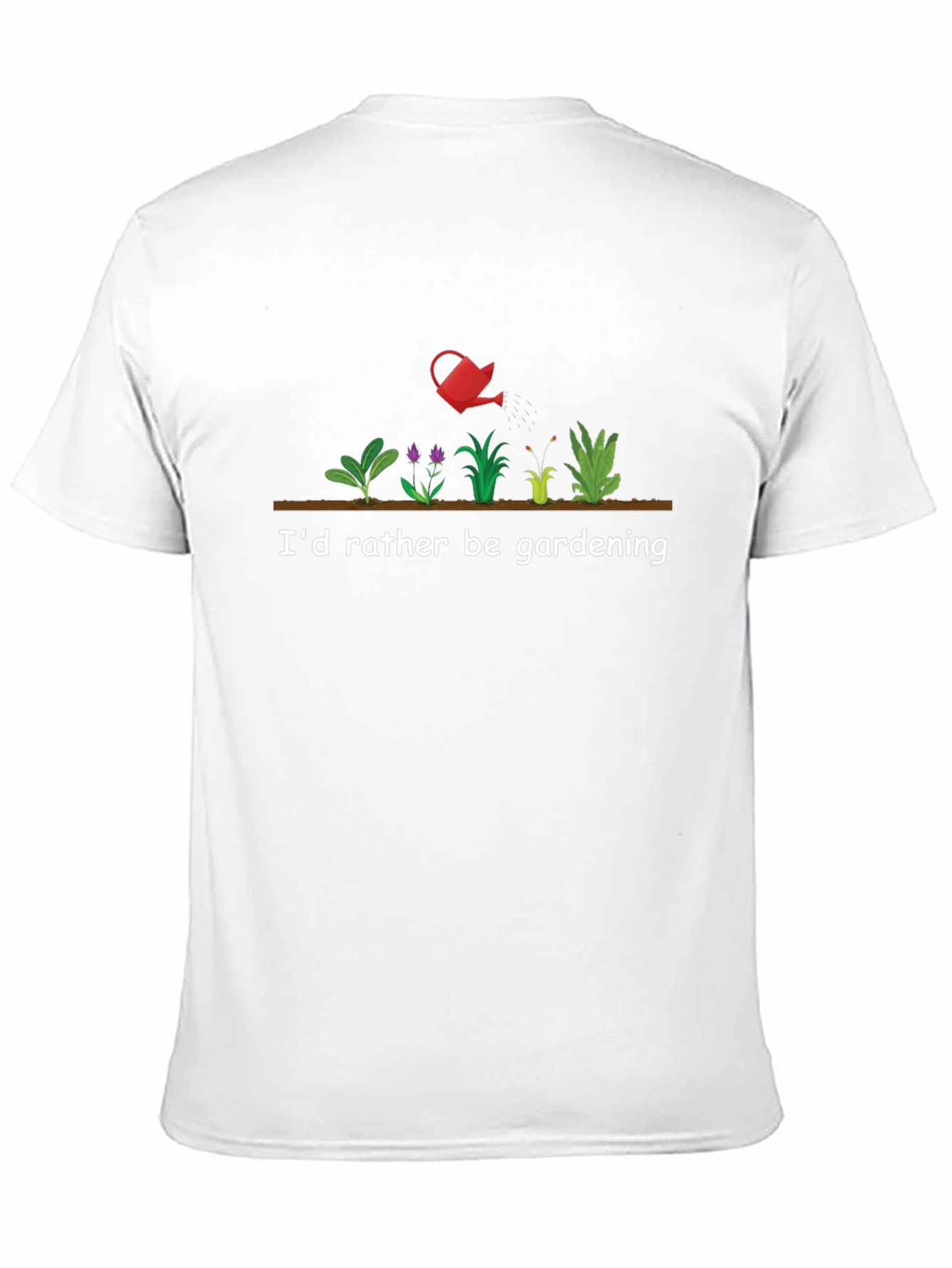 Gardening T-Shirt - Id Rather Be Gardening Tee
