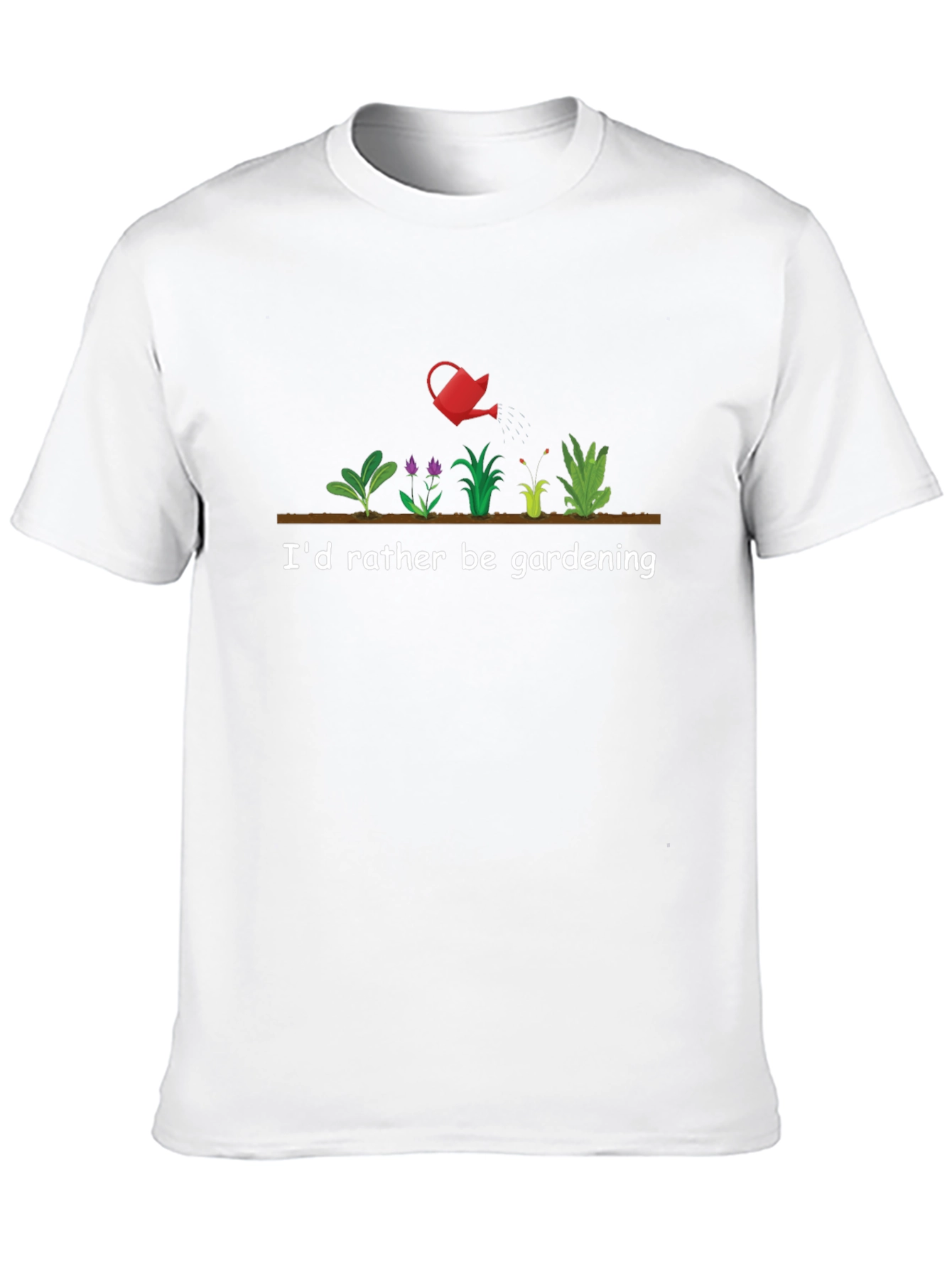 Gardening T-Shirt - Id Rather Be Gardening Tee