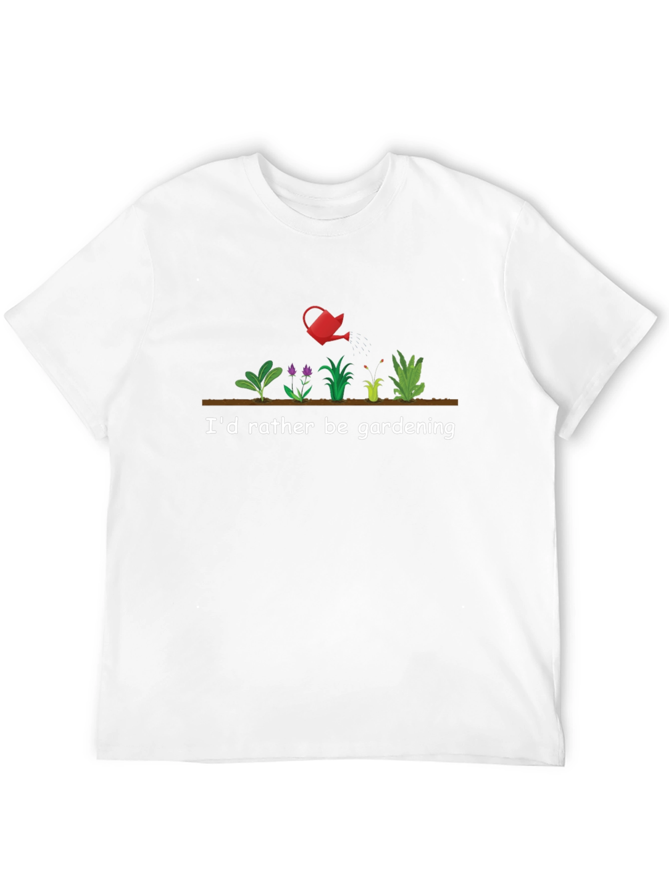 Gardening T-Shirt - Id Rather Be Gardening Tee