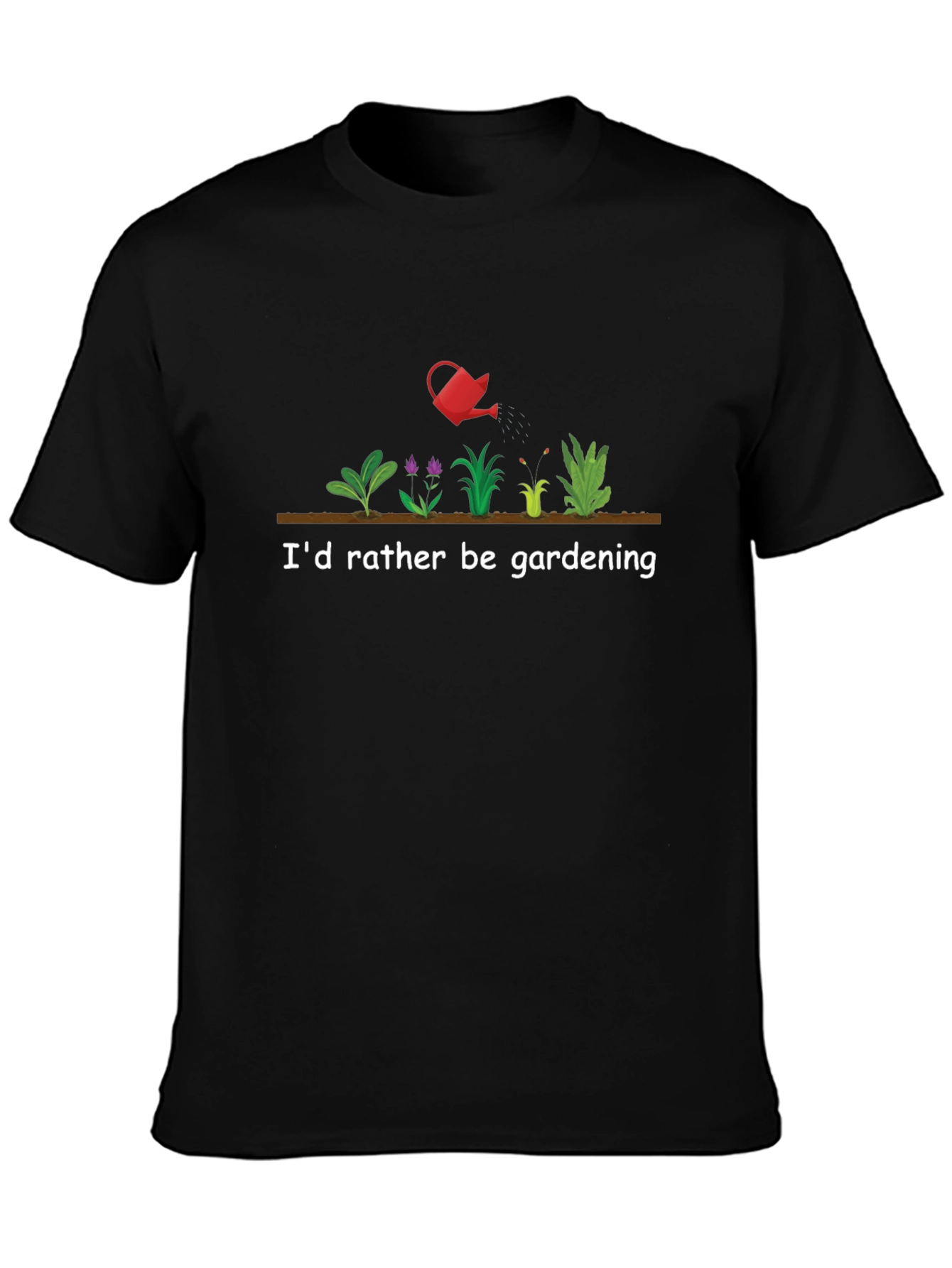 Gardening T-Shirt - Id Rather Be Gardening Tee