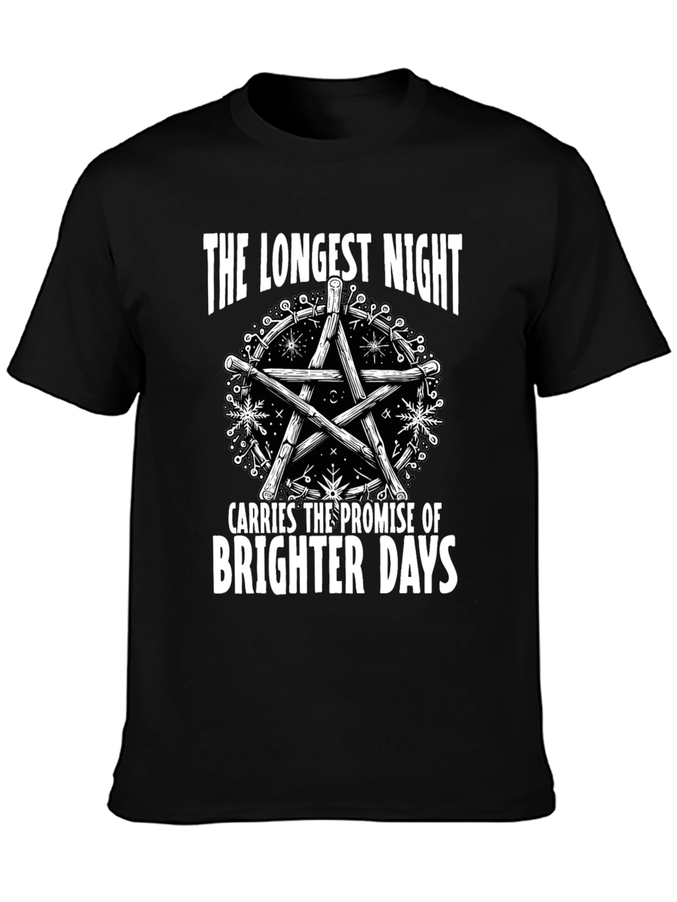 Longest Night Winter Solstice Graphic Tee