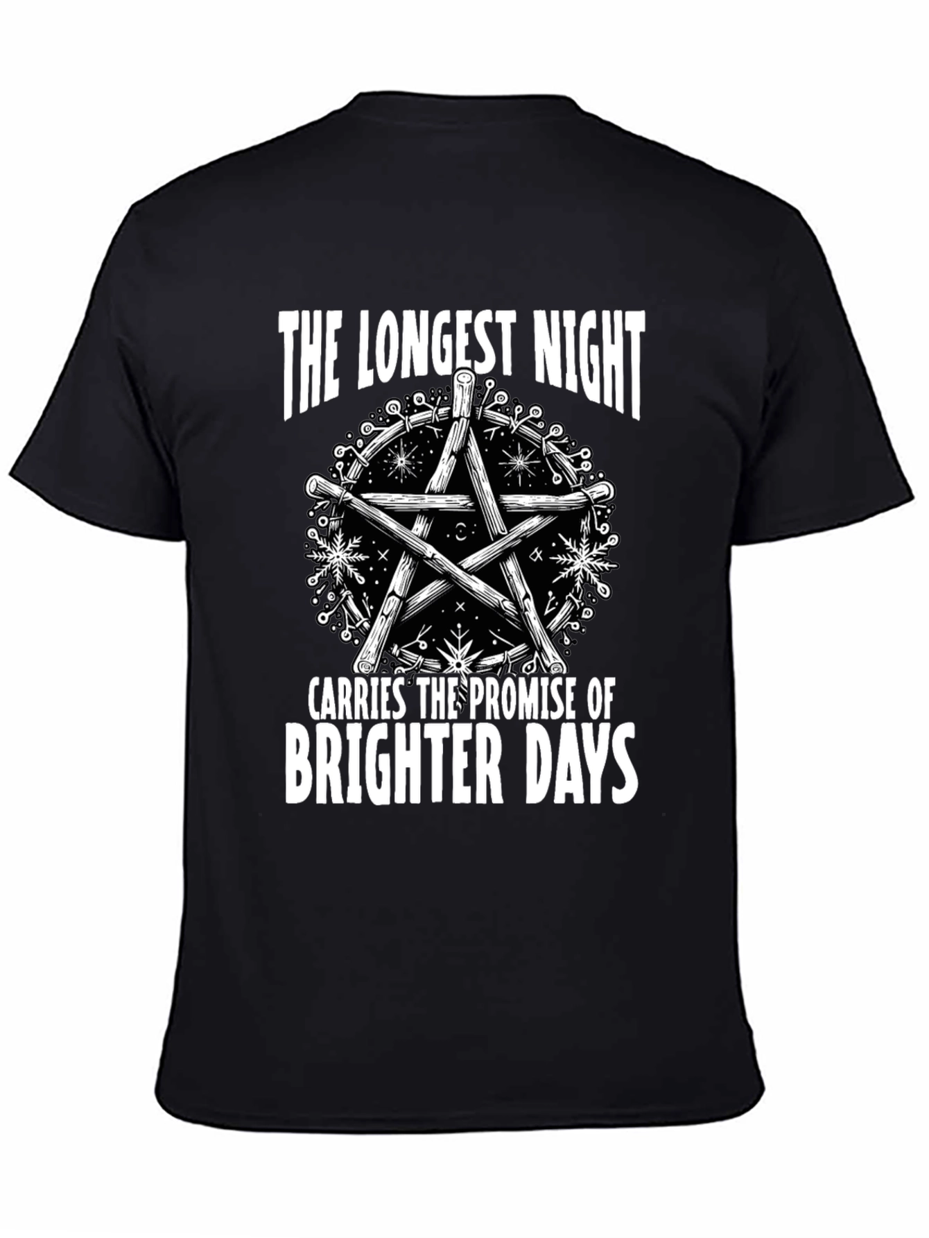Longest Night Winter Solstice Graphic Tee