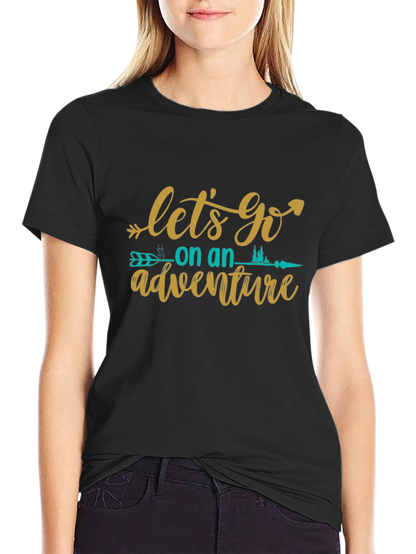 Adventure Ready Black T-Shirt