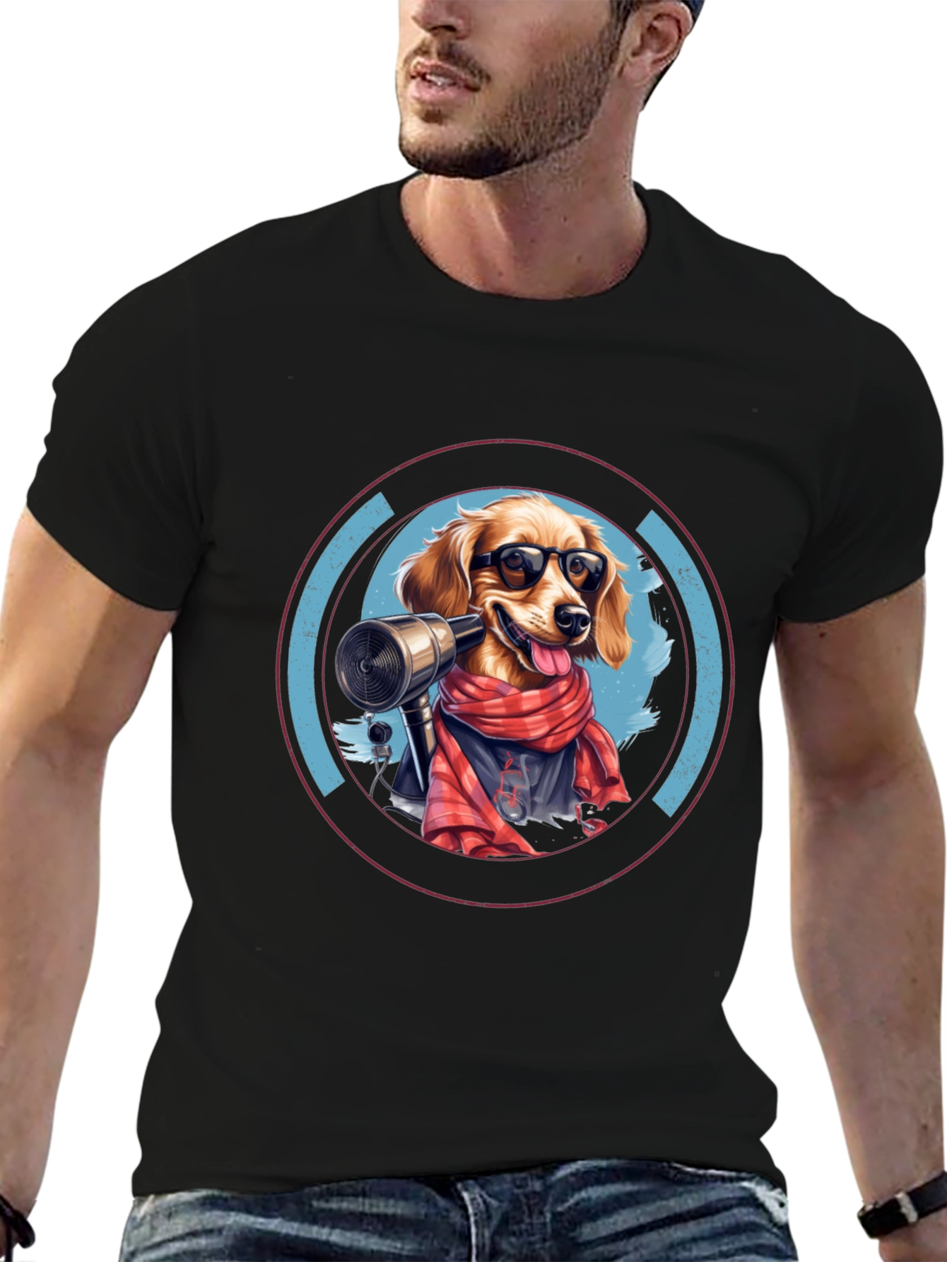 Dog Groomer Black T-Shirt