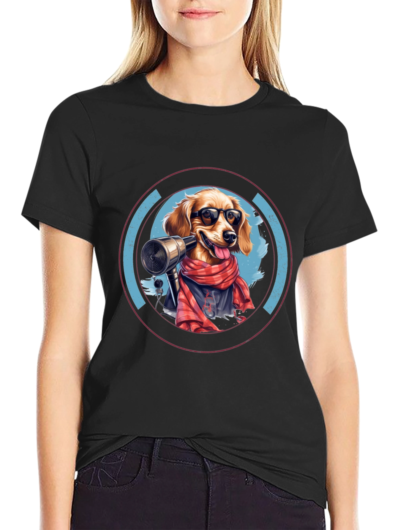 Dog Groomer Black T-Shirt