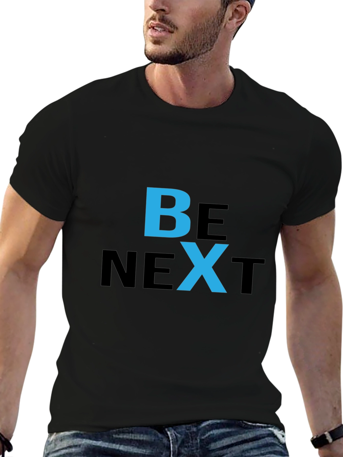 Be Next Graphic Tee - Trendy Cotton T-Shirt