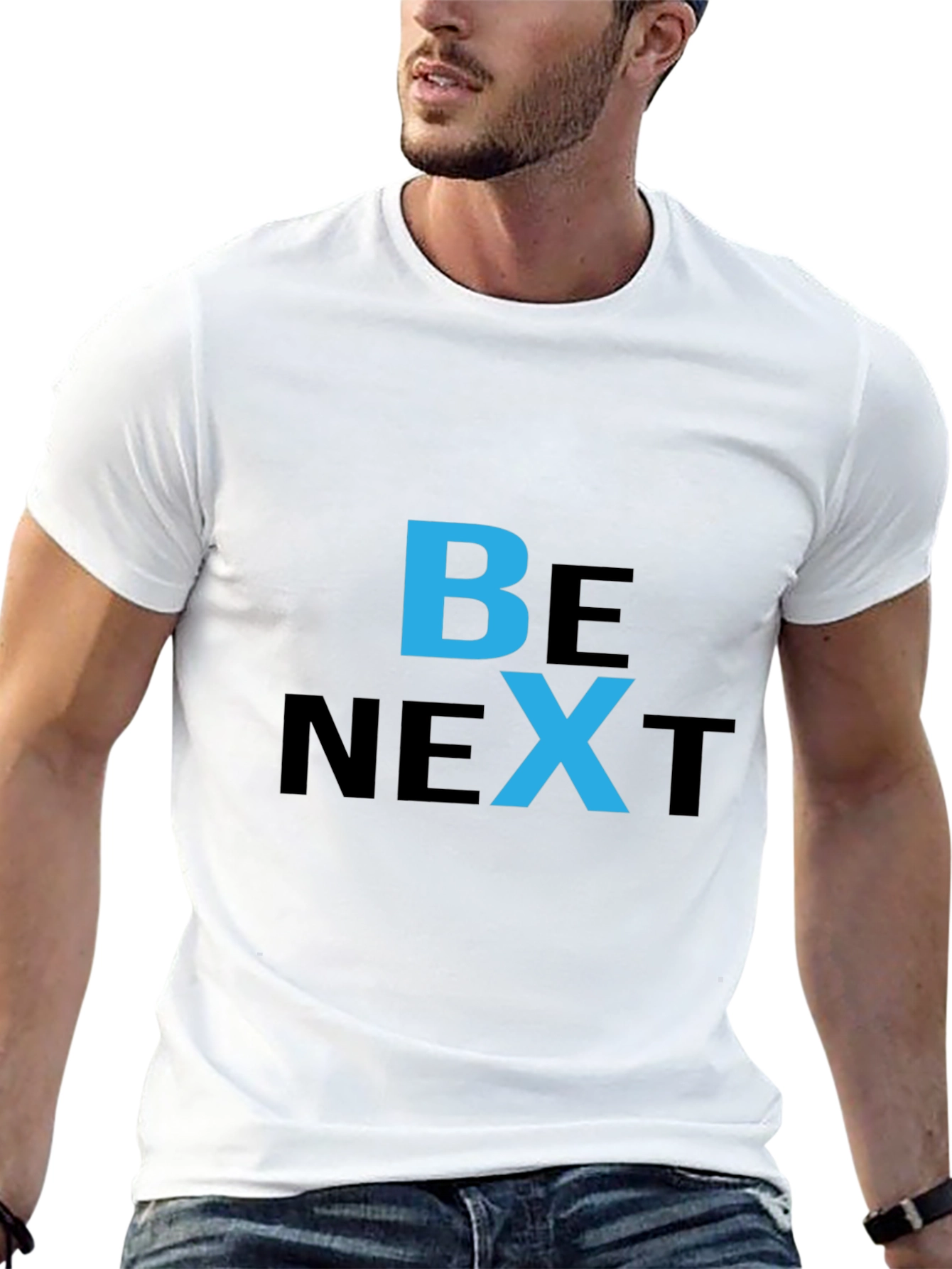Be Next Graphic Tee - Trendy Cotton T-Shirt