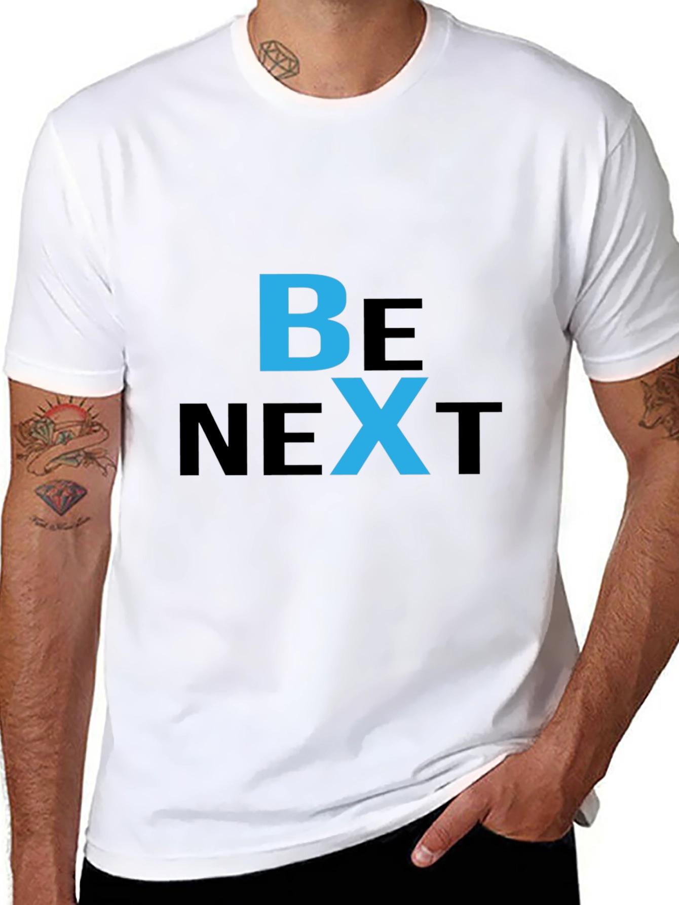 Be Next Graphic Tee - Trendy Cotton T-Shirt