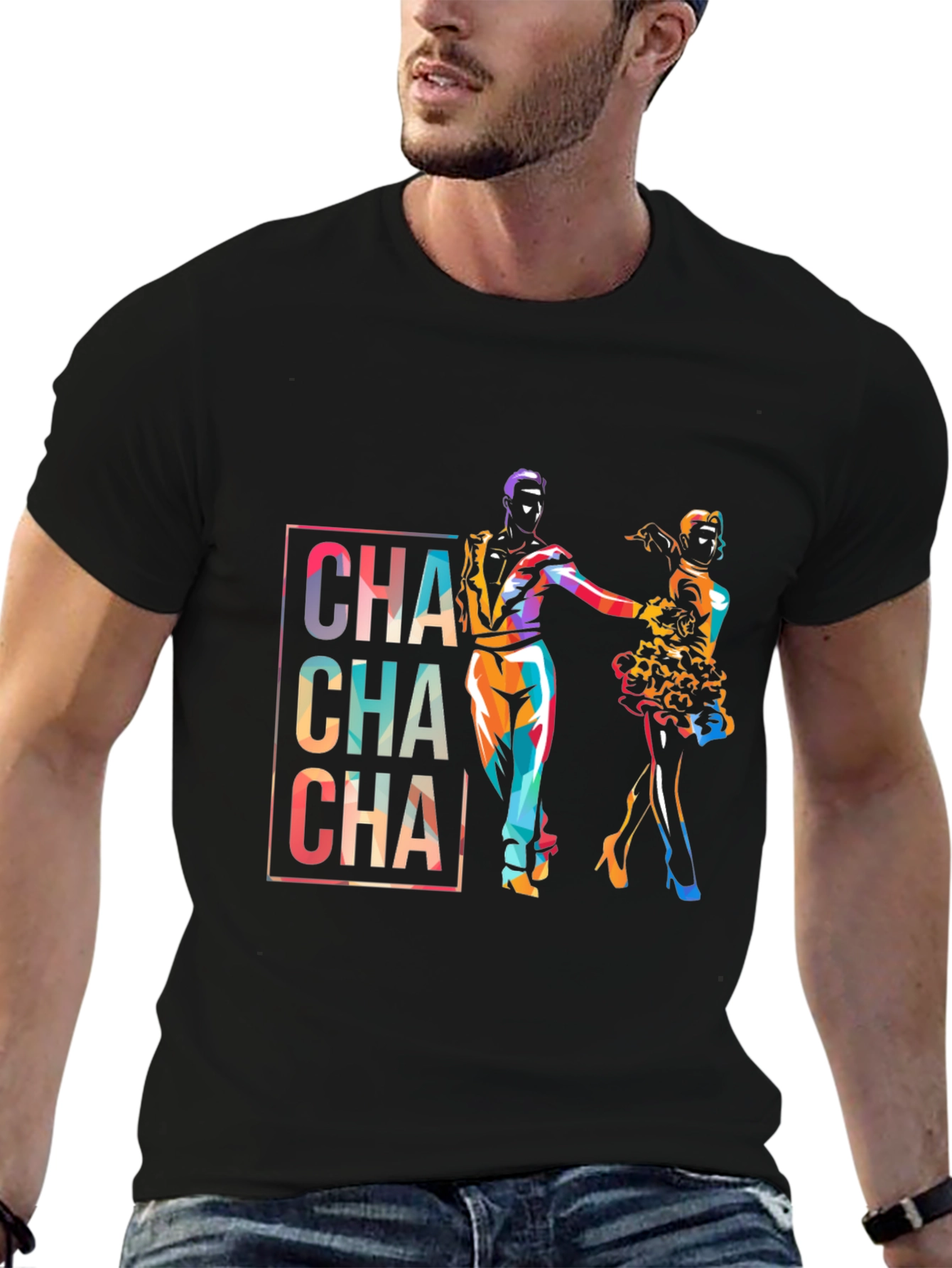 Cha Cha Dance Graphic T-Shirt - Stylish & Fun!