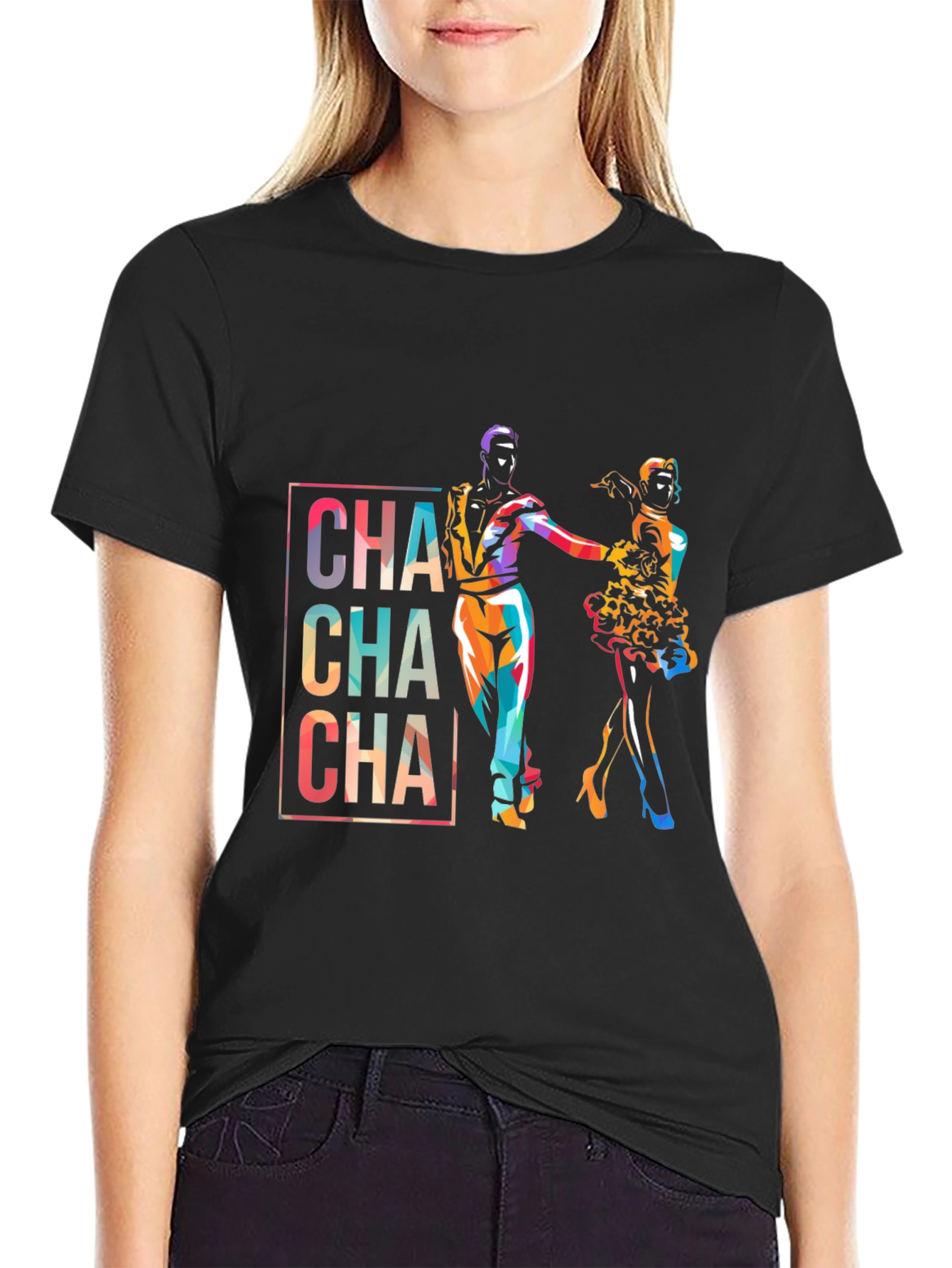 Cha Cha Dance Graphic T-Shirt - Stylish & Fun!