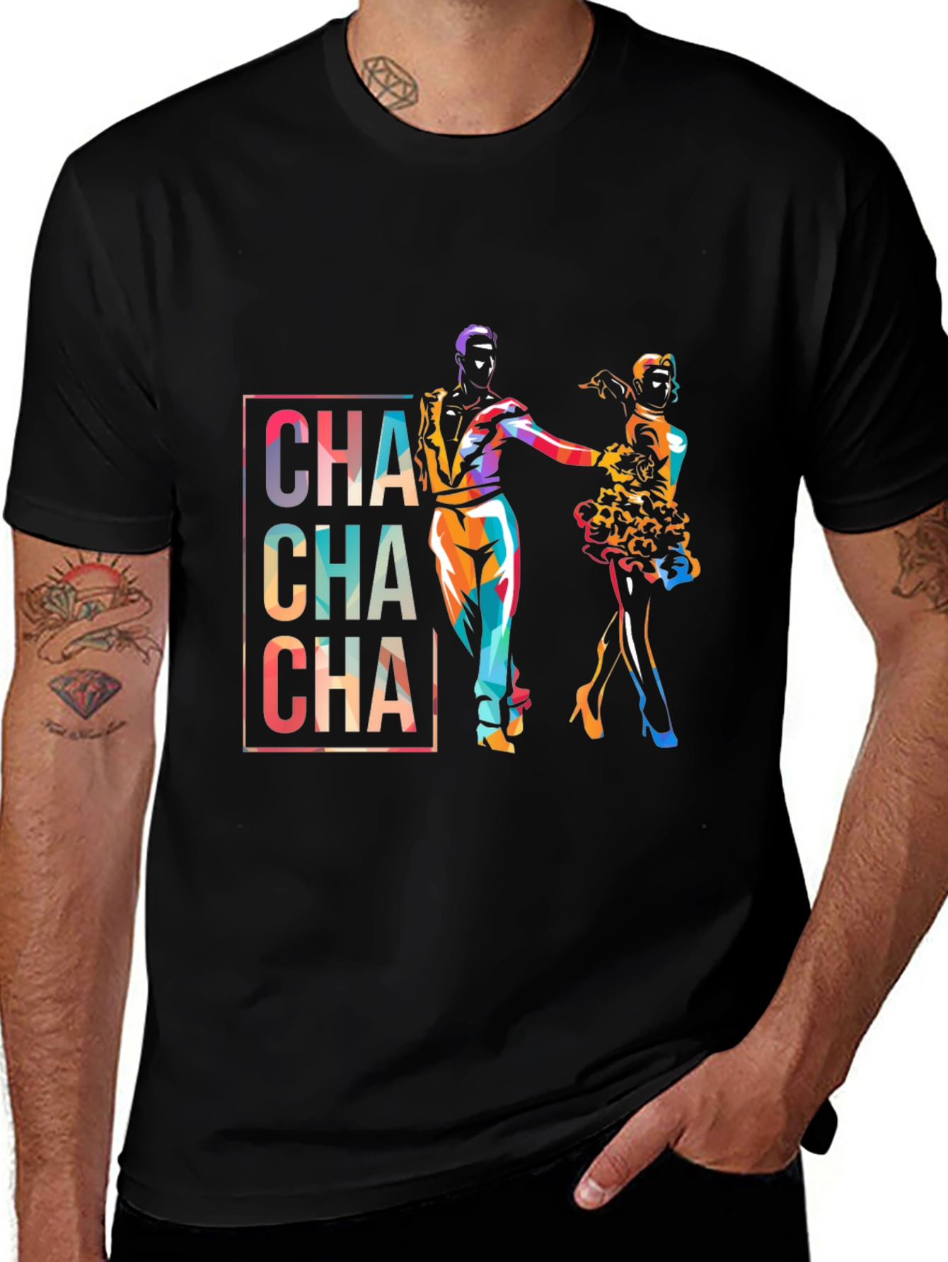 Cha Cha Dance Graphic T-Shirt - Stylish & Fun!