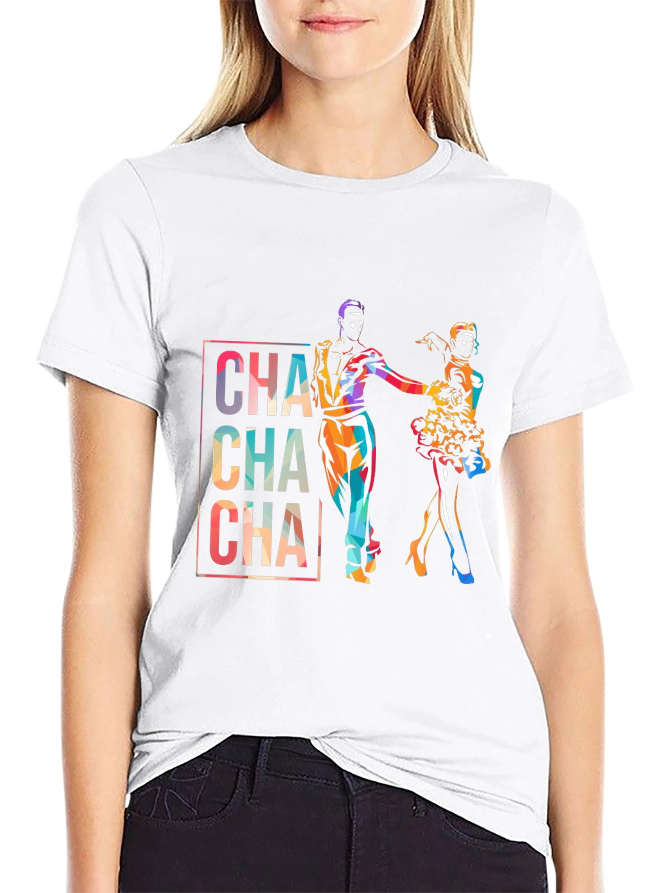 Cha Cha Dance Graphic T-Shirt - Stylish & Fun!