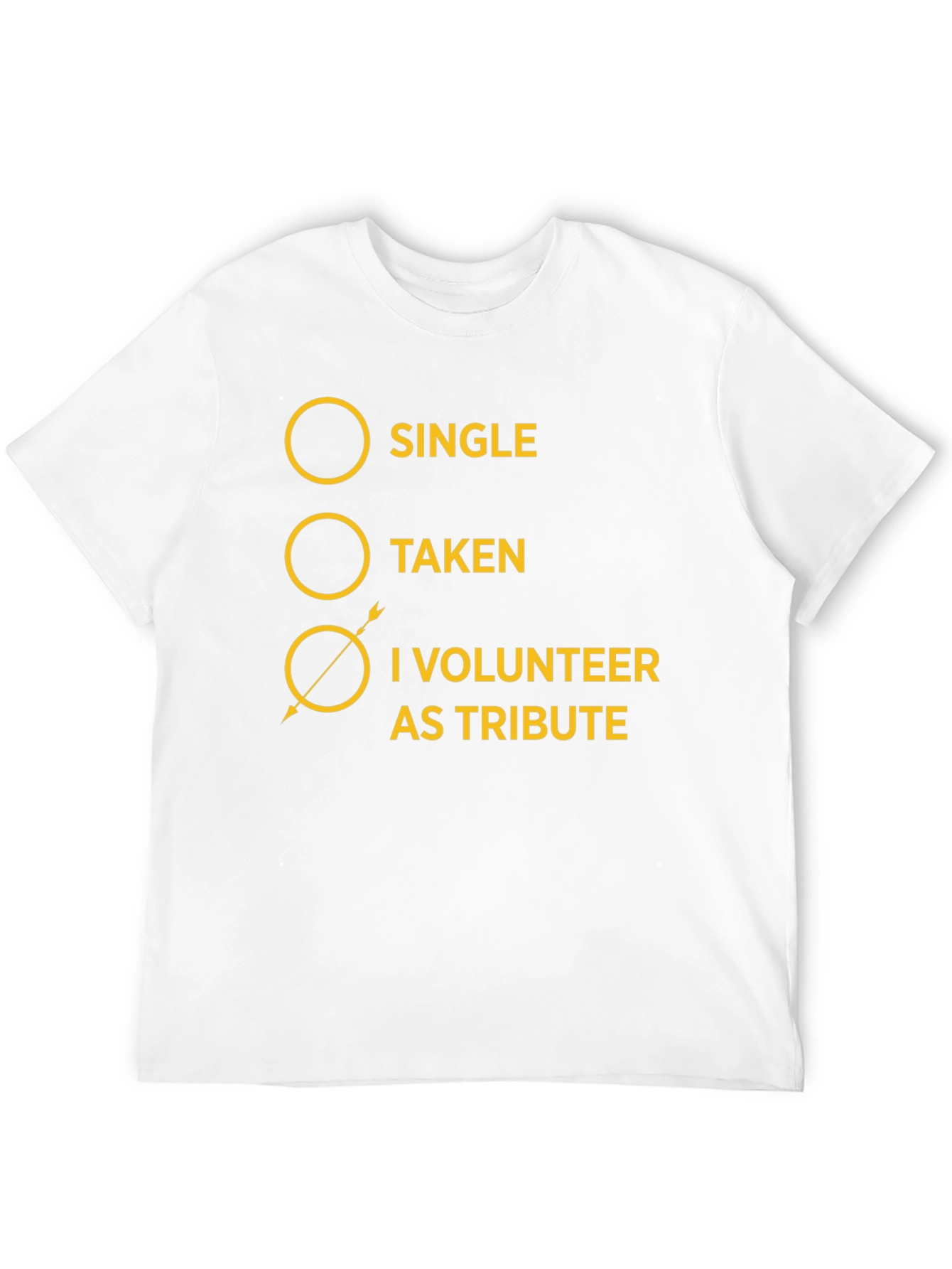 I Volunteer As Tribute T-Shirt - Hunger Games Inspired