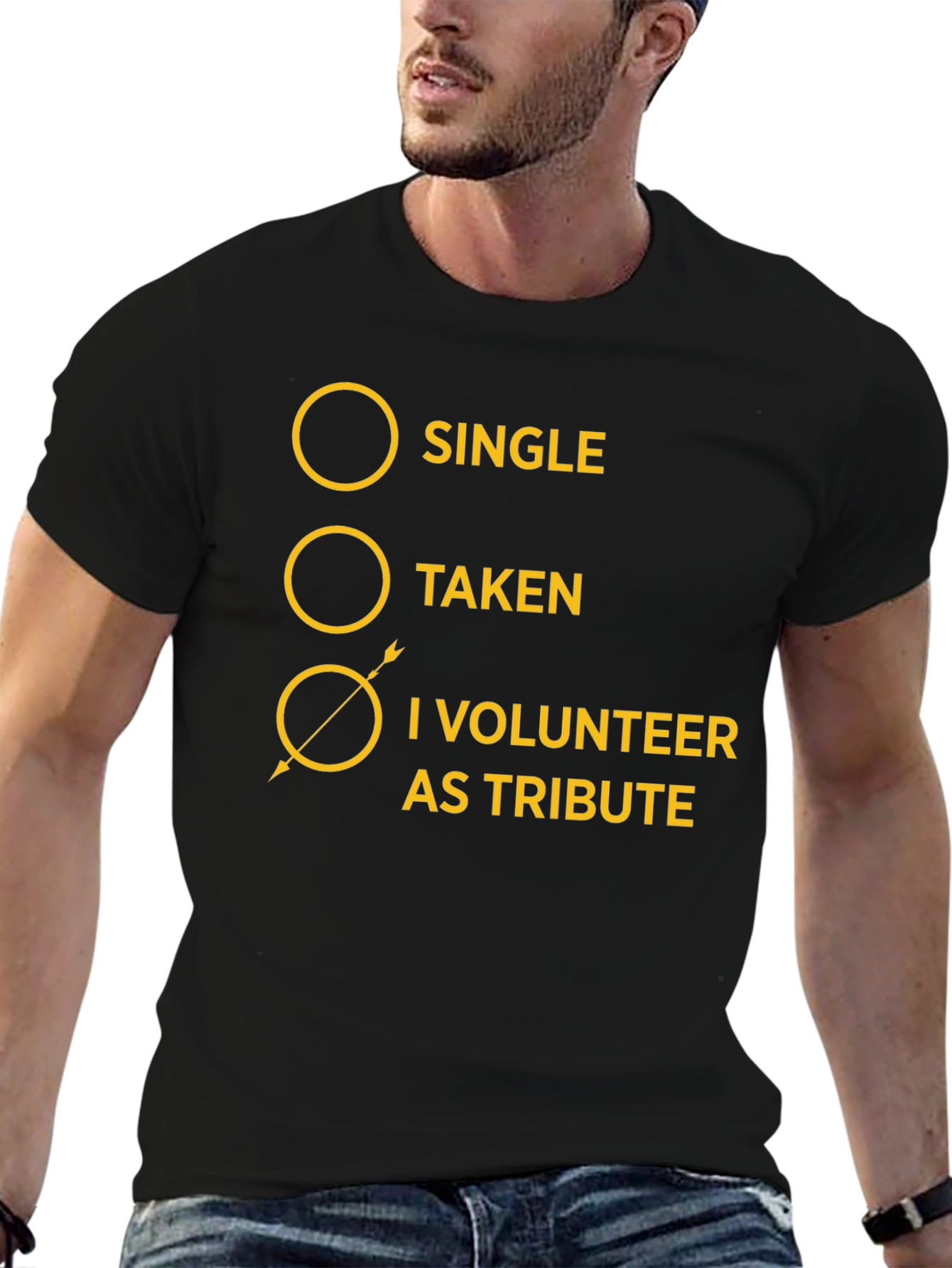 I Volunteer As Tribute T-Shirt - Hunger Games Inspired