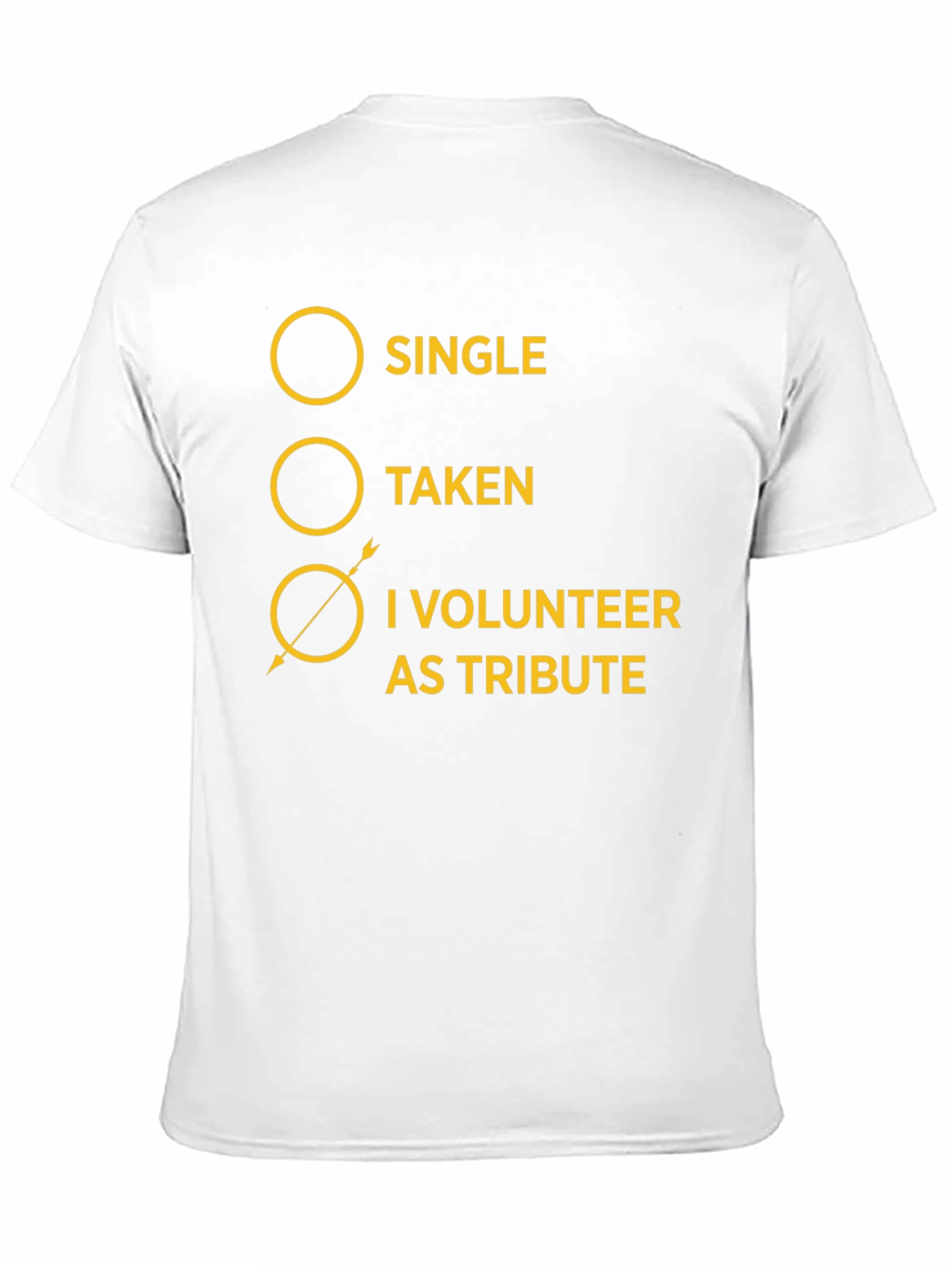 I Volunteer As Tribute T-Shirt - Hunger Games Inspired