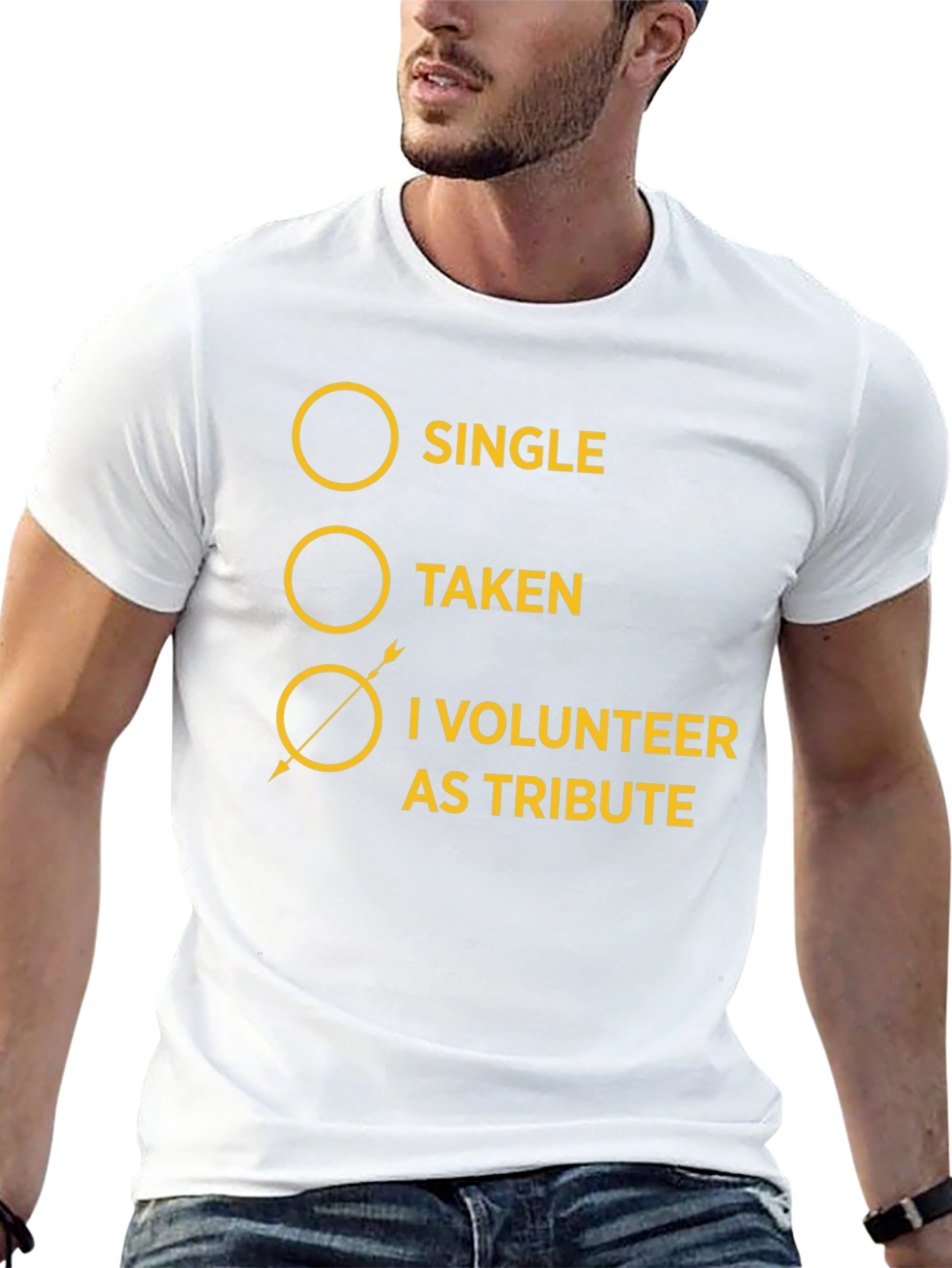 I Volunteer As Tribute T-Shirt - Hunger Games Inspired