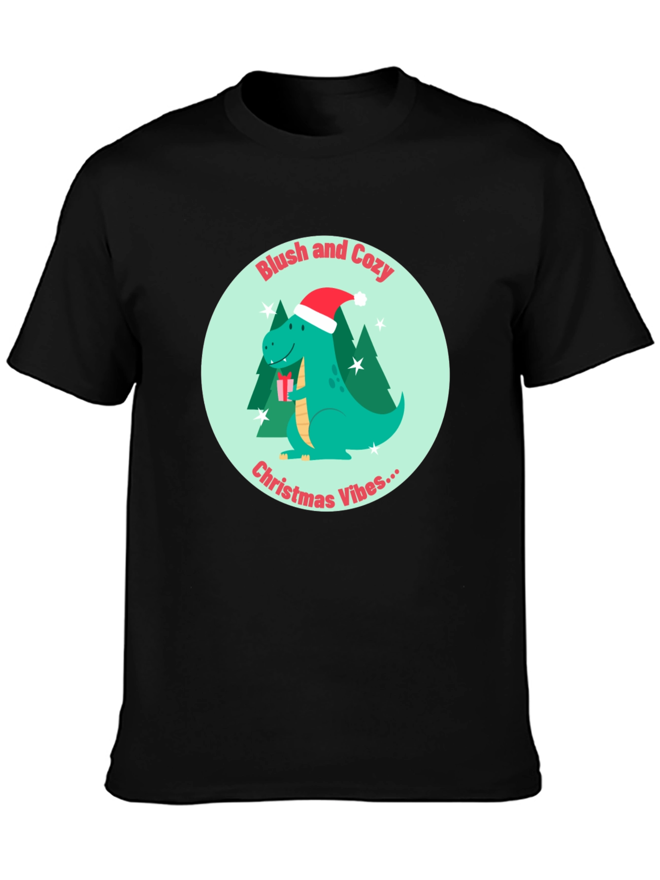 Dino Christmas Vibes Tee
