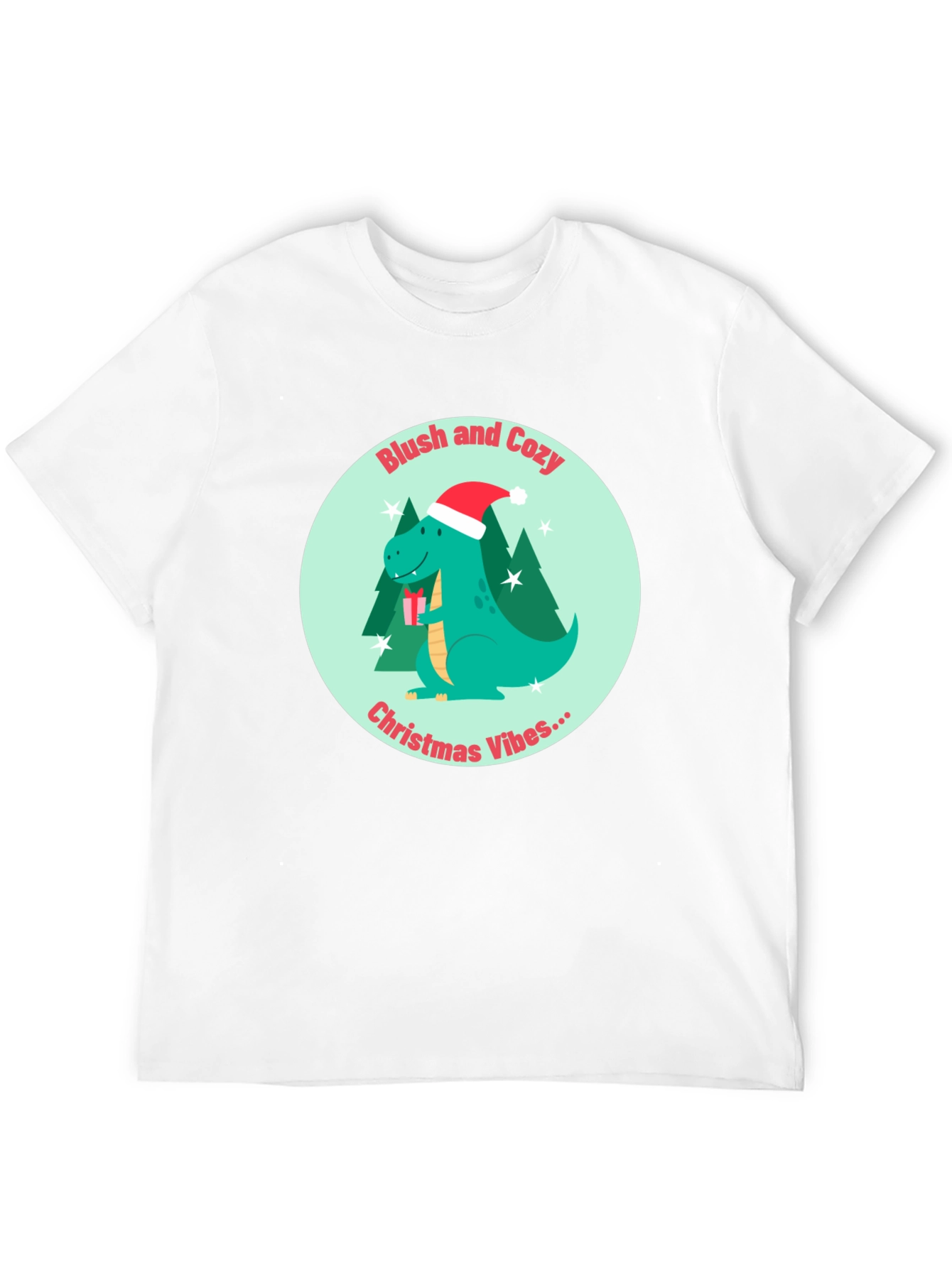 Dino Christmas Vibes Tee