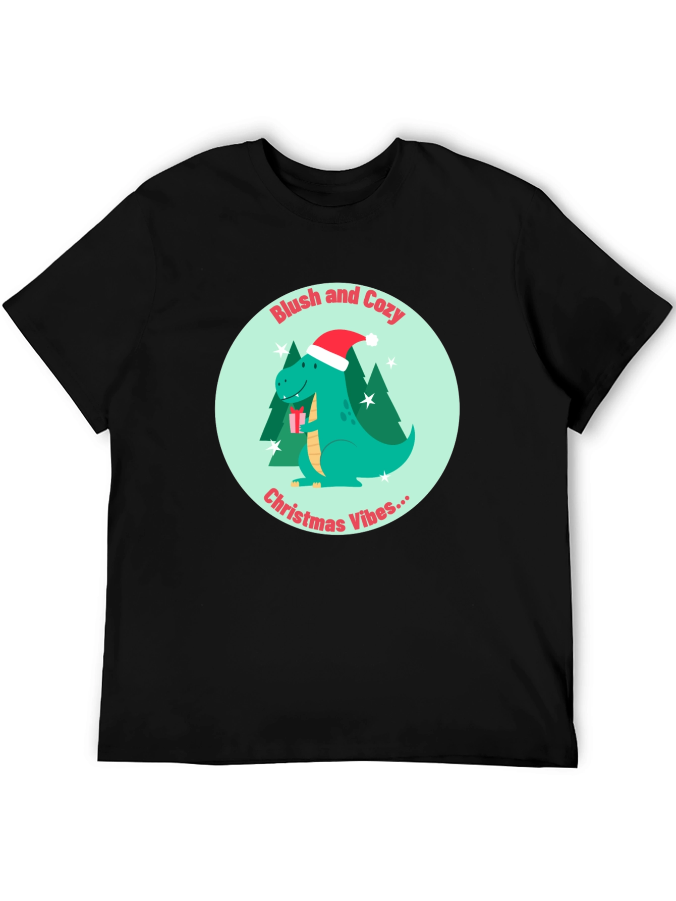 Dino Christmas Vibes Tee