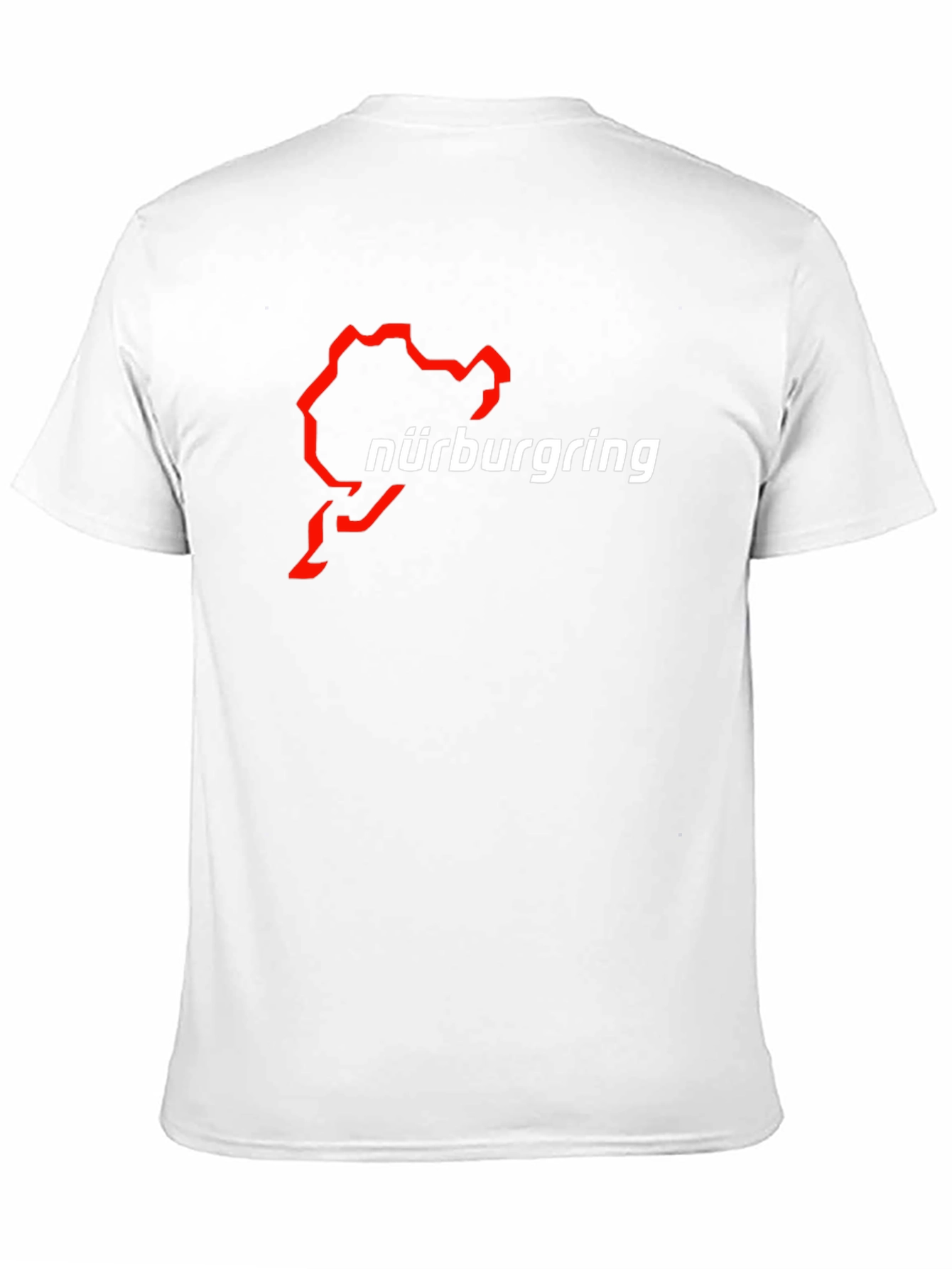 Nürburgring Race Track Black Graphic T-Shirt