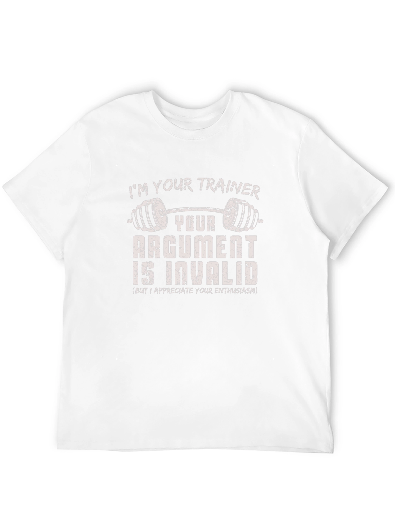 Trainer Argument Invalid Gym T-Shirt