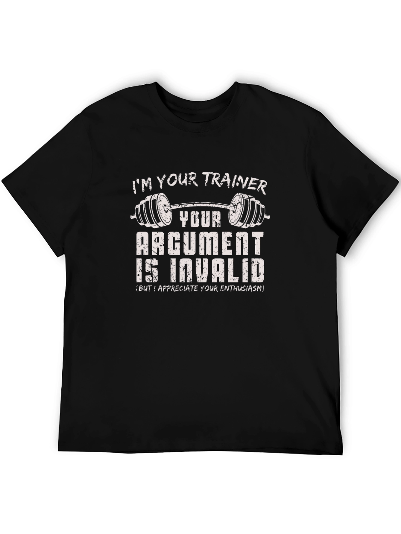 Trainer Argument Invalid Gym T-Shirt