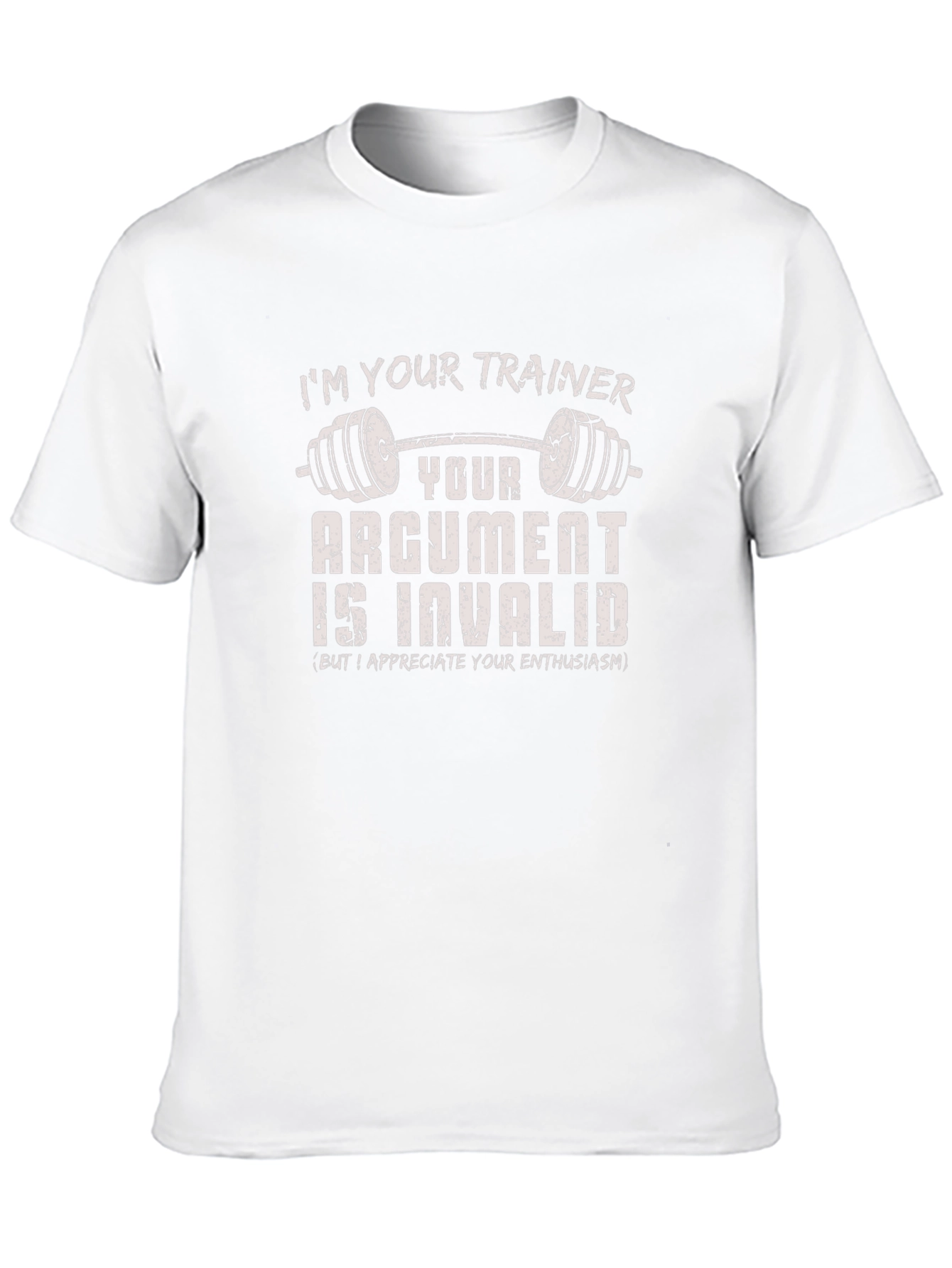 Trainer Argument Invalid Gym T-Shirt