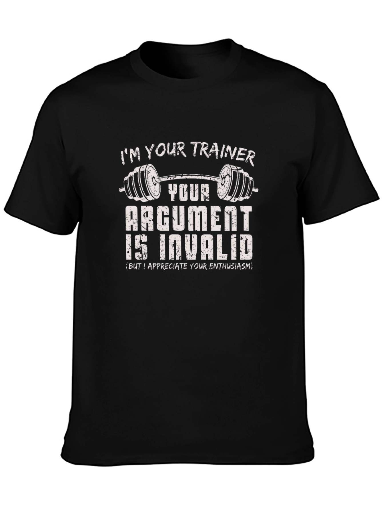 Trainer Argument Invalid Gym T-Shirt