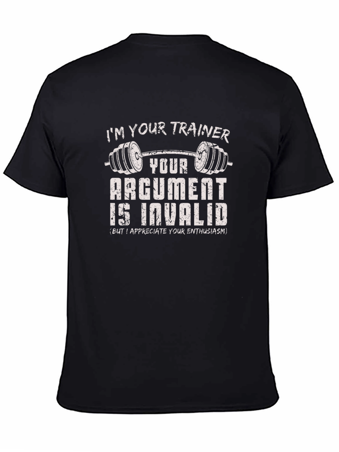 Trainer Argument Invalid Gym T-Shirt
