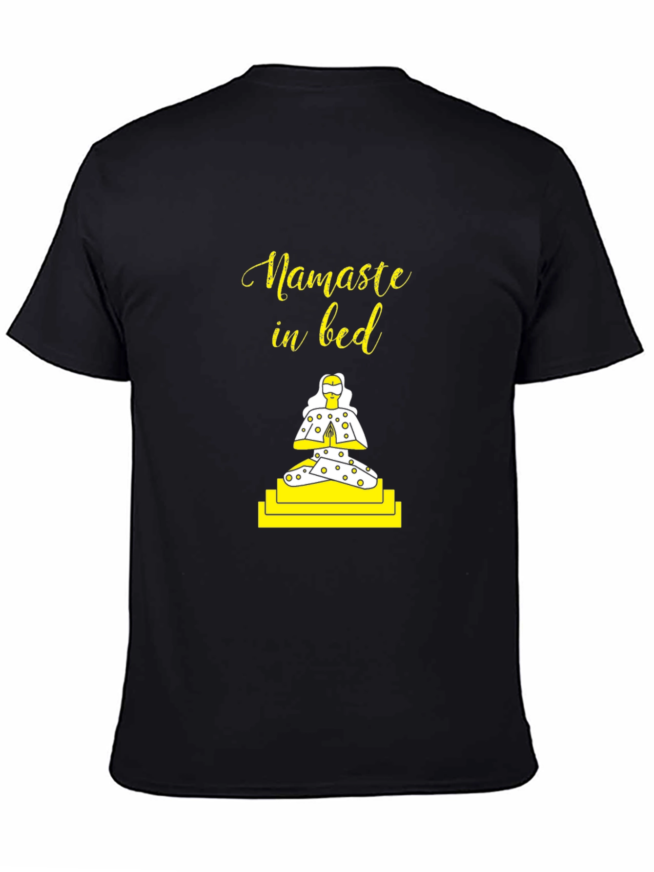 Namaste in Bed Graphic Tee - Yoga T-Shirt