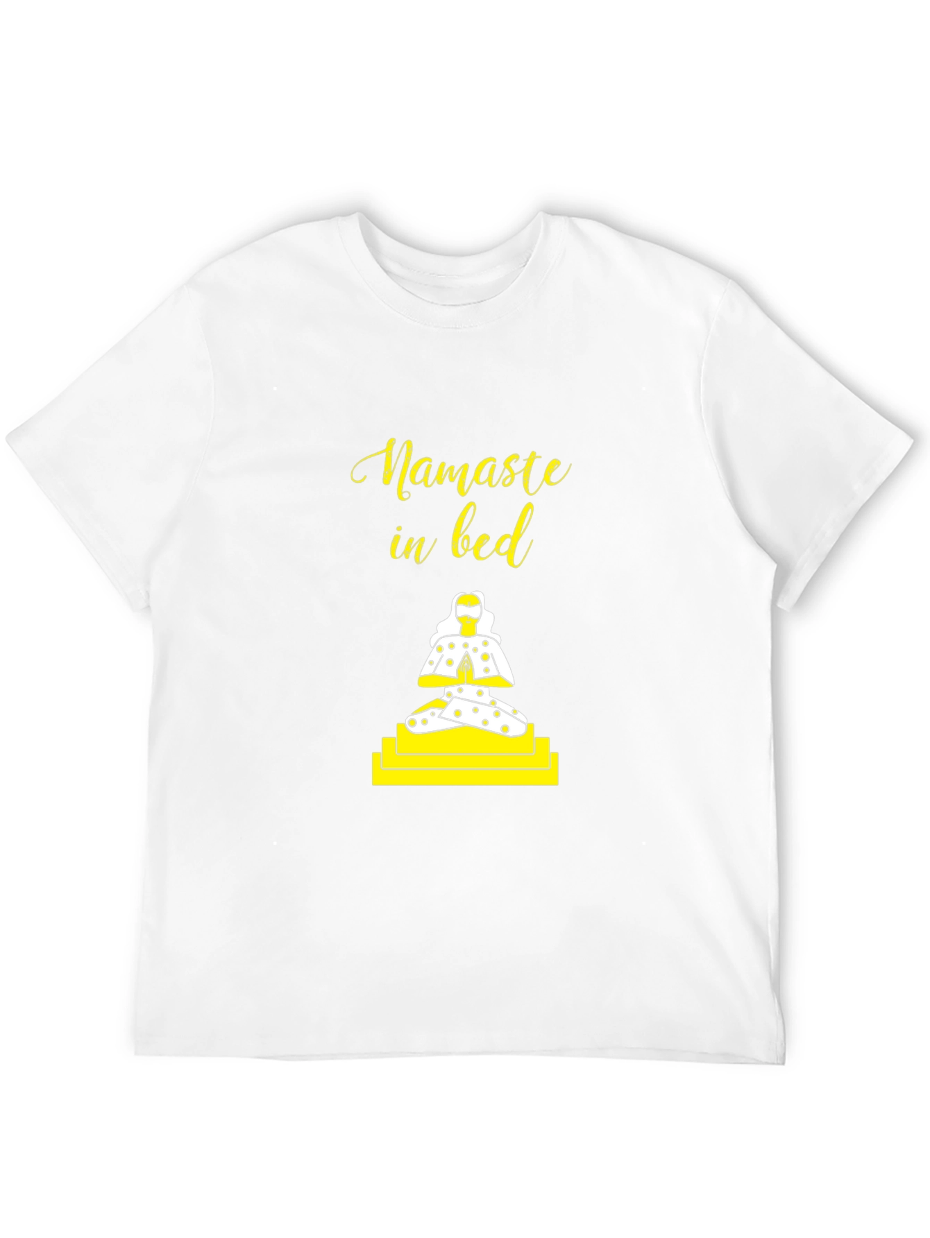 Namaste in Bed Graphic Tee - Yoga T-Shirt