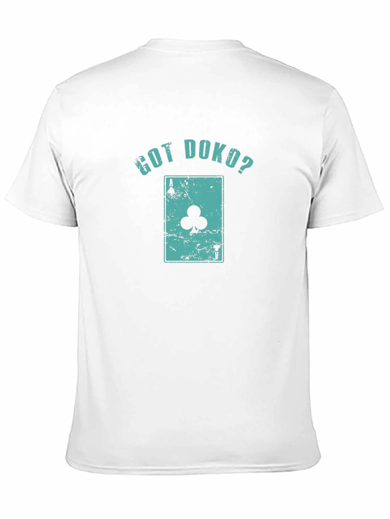 Got Doko? Playing Card Graphic Tee - Club Ace