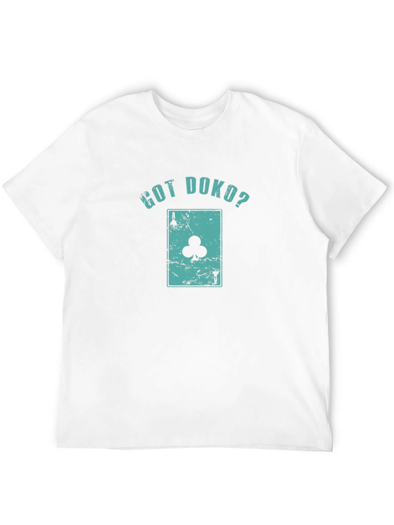 Got Doko? Playing Card Graphic Tee - Club Ace
