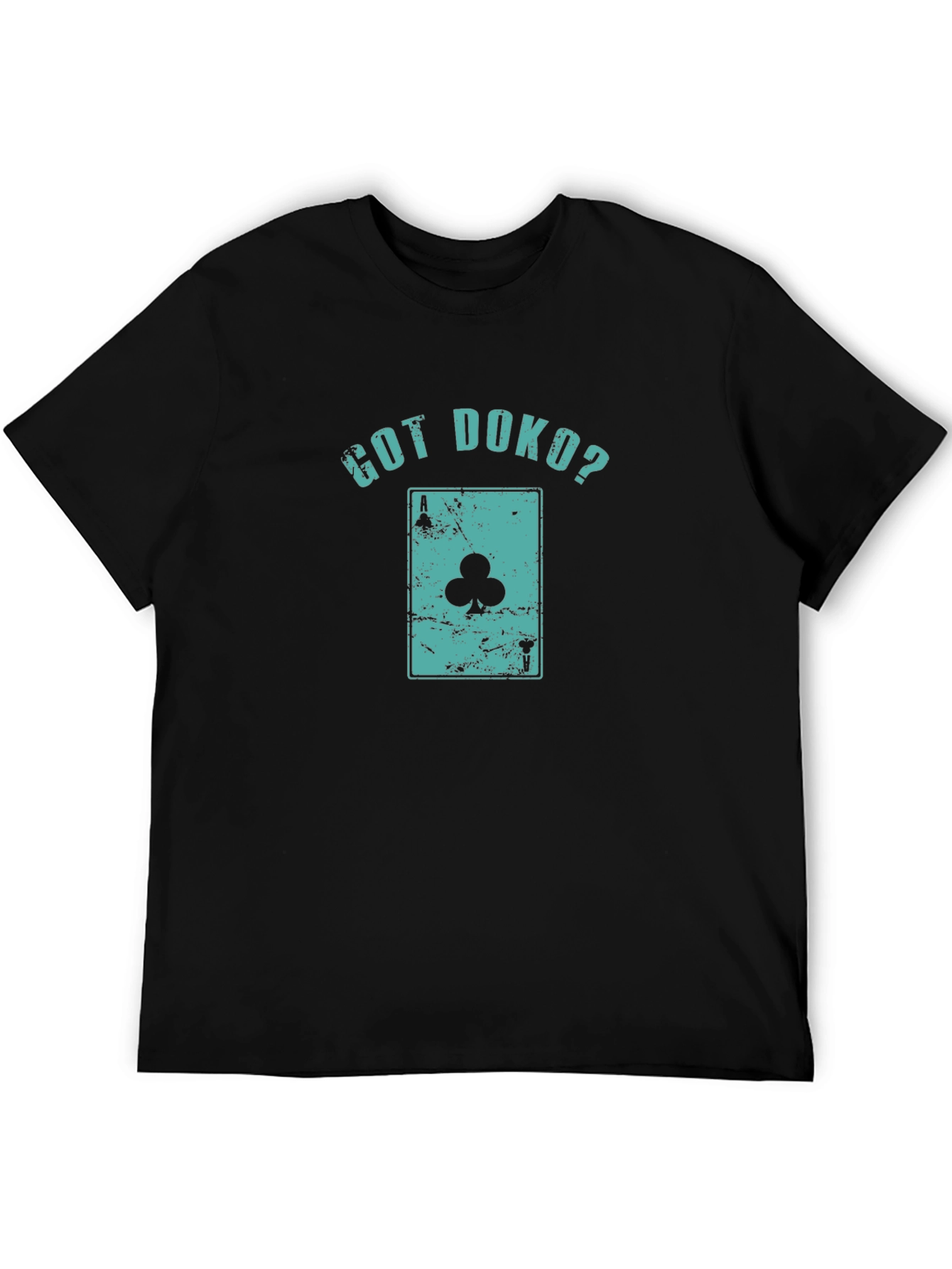Got Doko? Playing Card Graphic Tee - Club Ace
