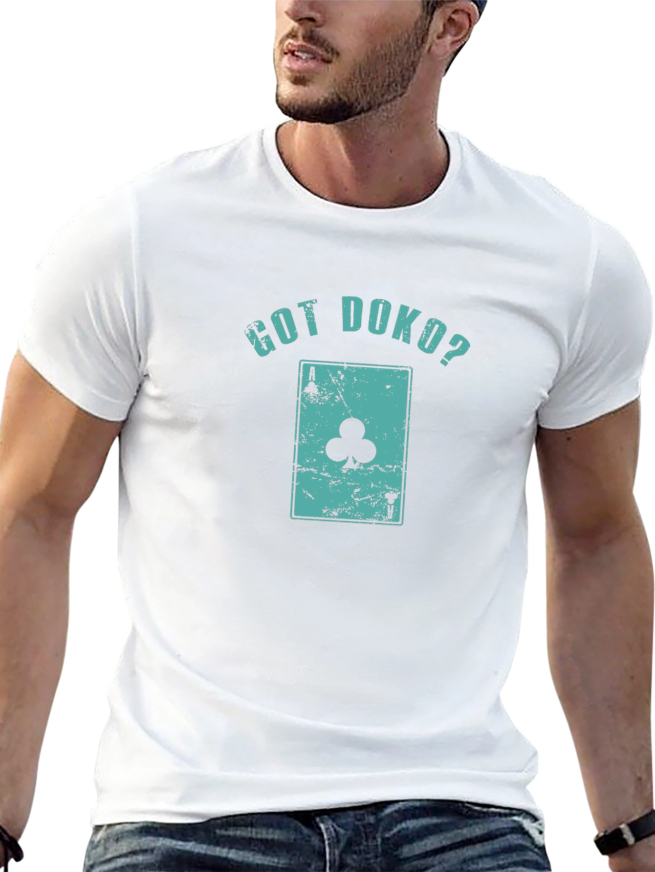 Got Doko? Playing Card Graphic Tee - Club Ace