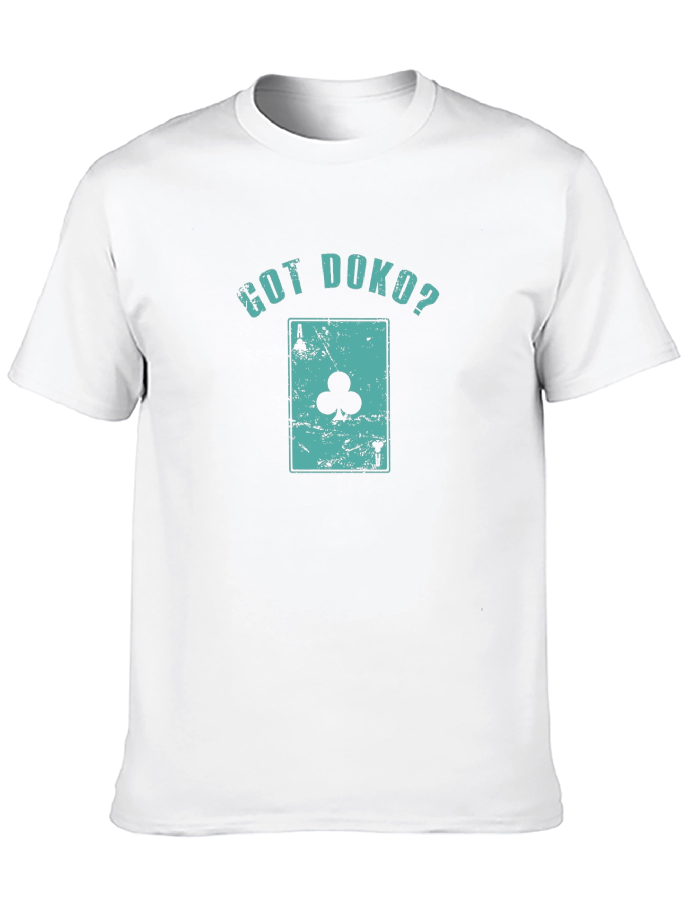 Got Doko? Playing Card Graphic Tee - Club Ace