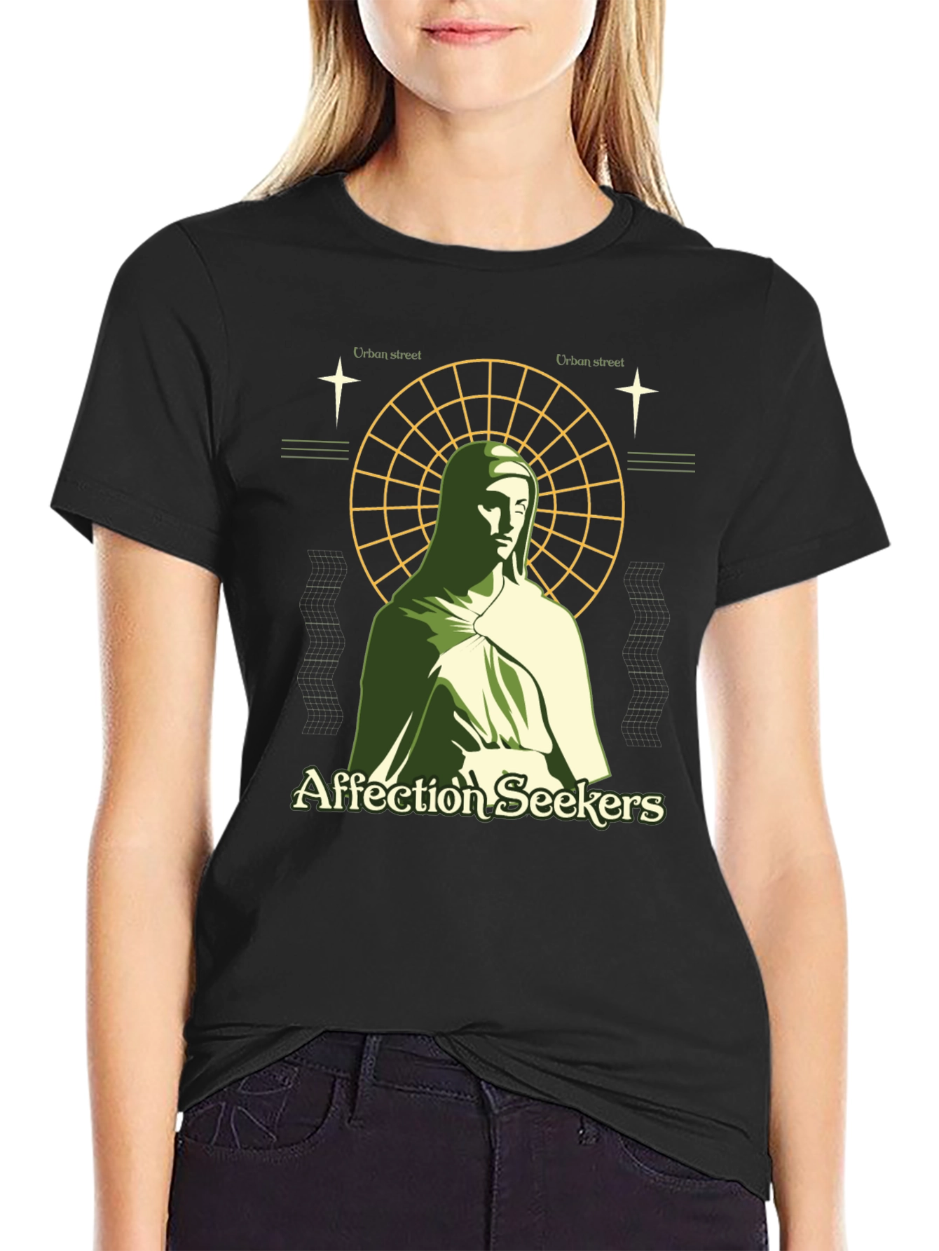 Urban Street Affection Seekers Graphic T-Shirt