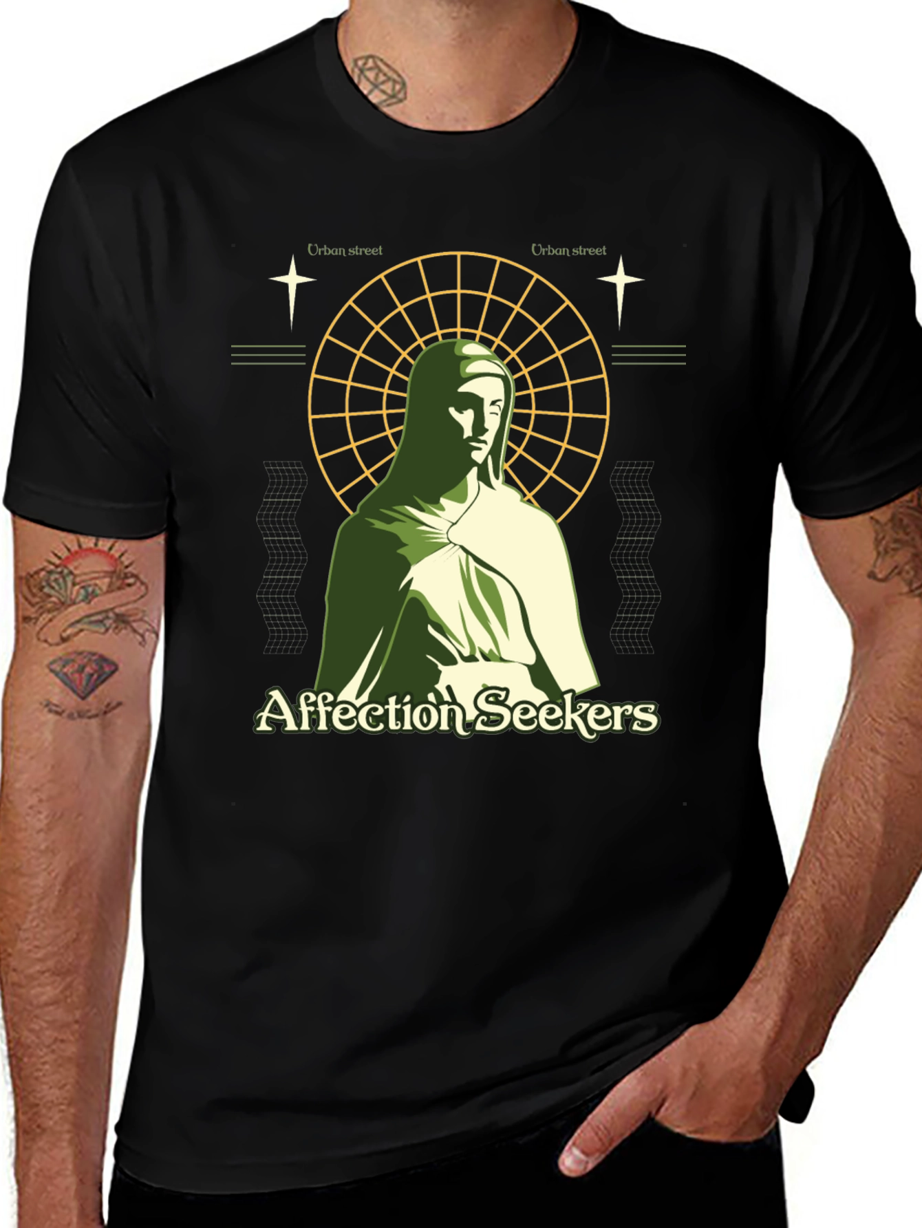 Urban Street Affection Seekers Graphic T-Shirt