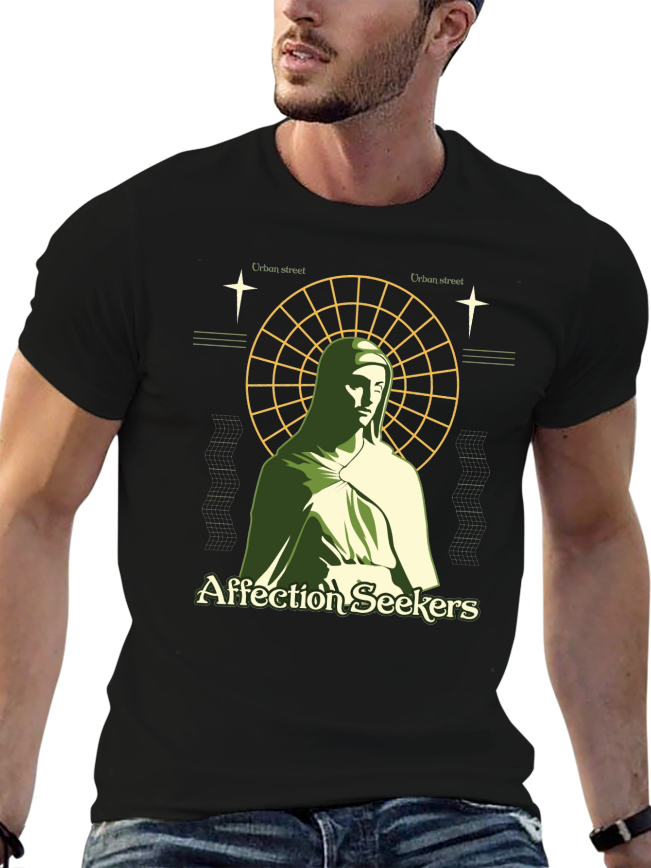 Urban Street Affection Seekers Graphic T-Shirt