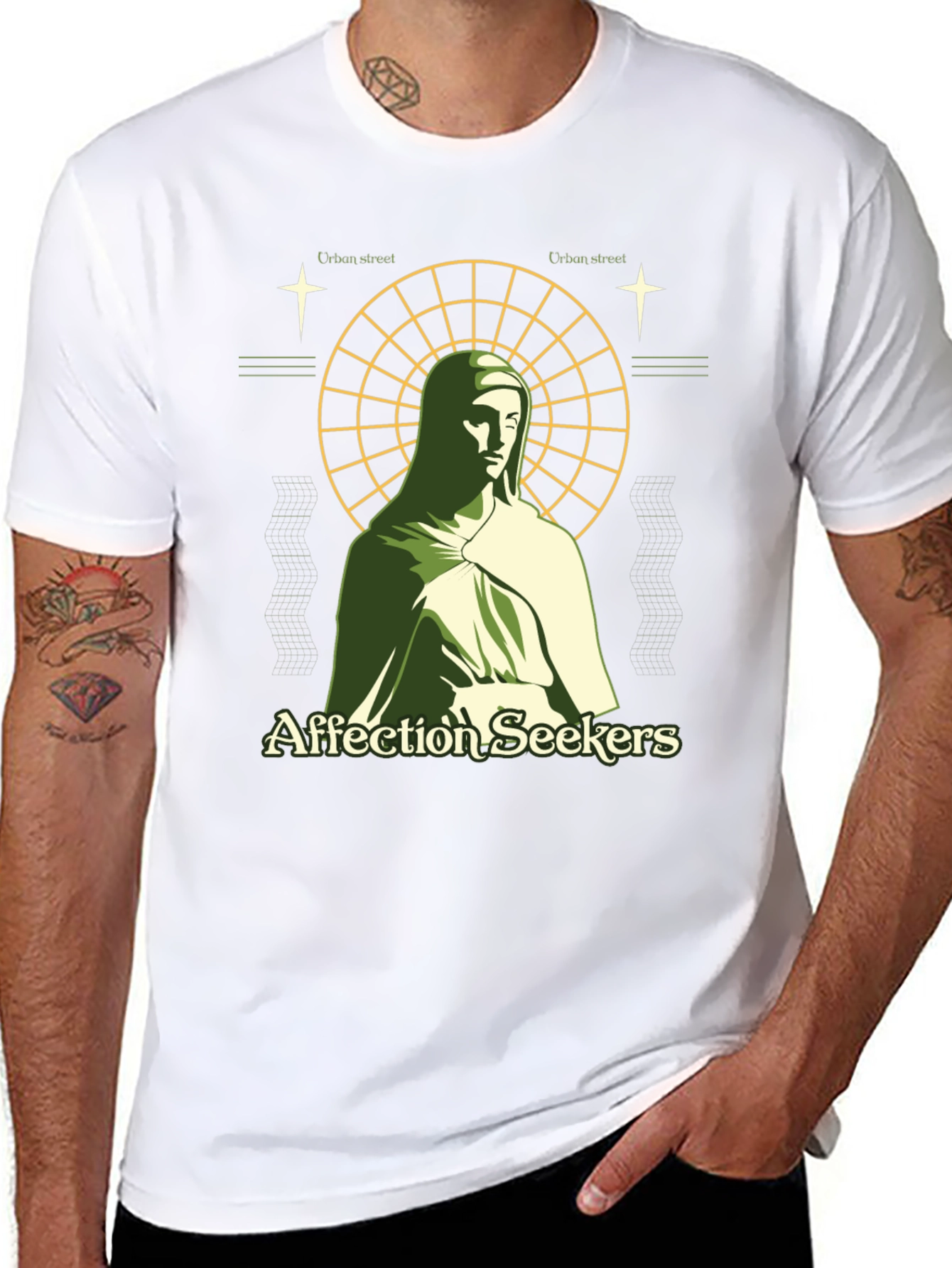 Urban Street Affection Seekers Graphic T-Shirt