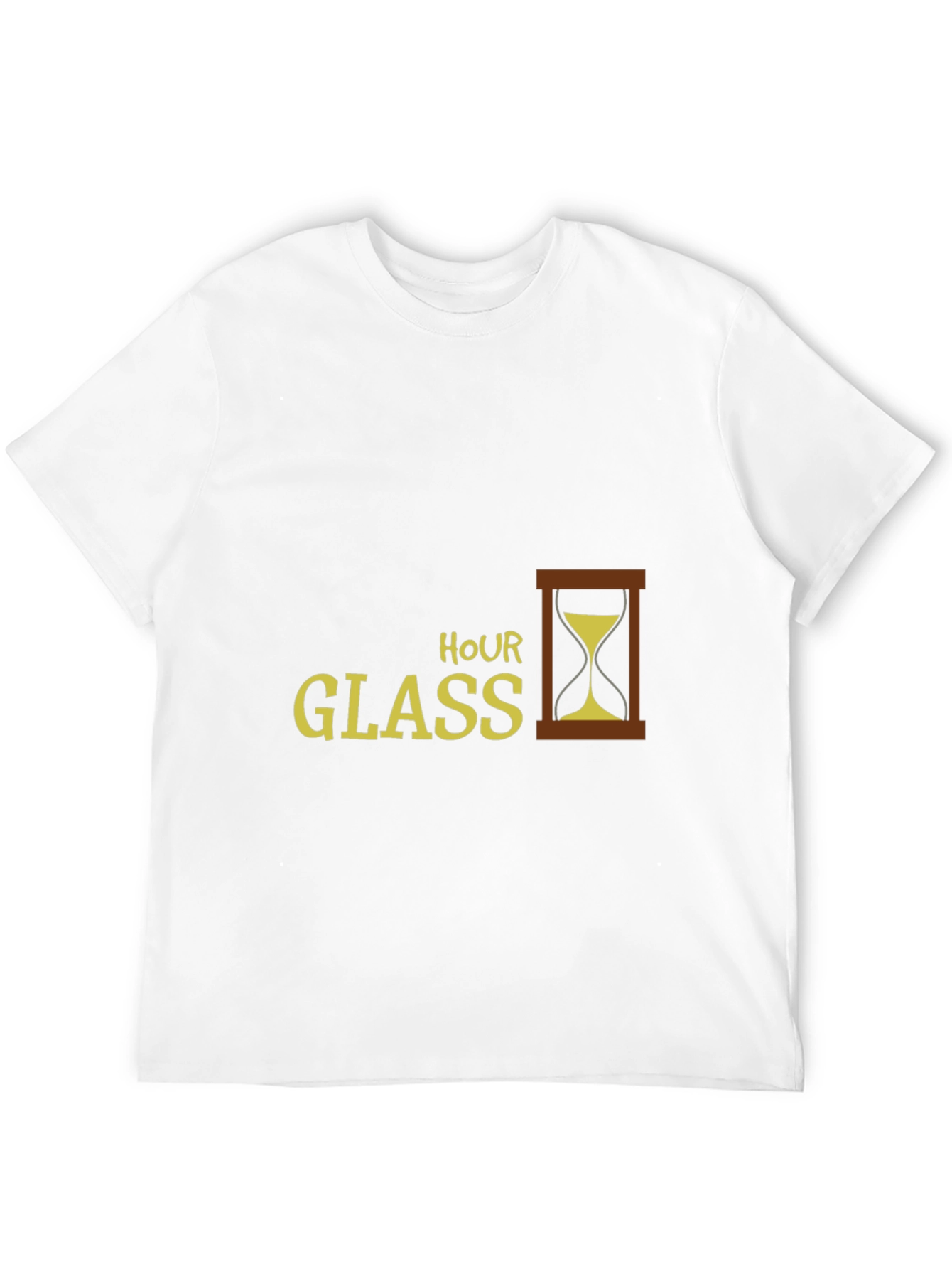 Hourglass Graphic Black T-Shirt